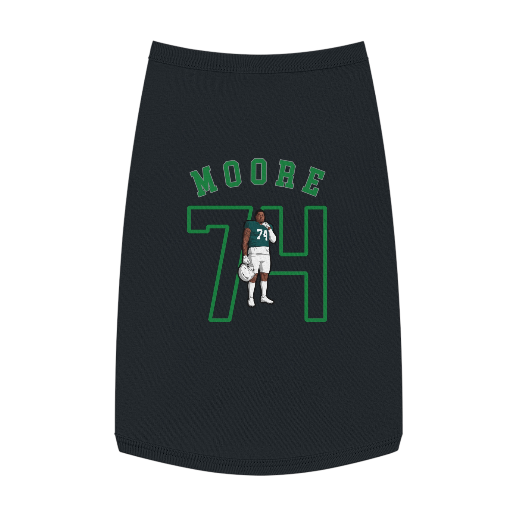 Pet Tank Top — character_shirsey_arch in Black