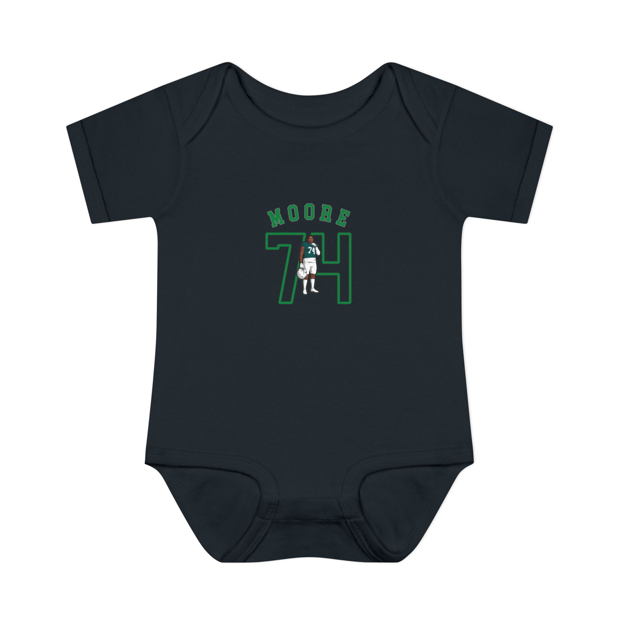 Baby Onesie — character_shirsey_arch in Black