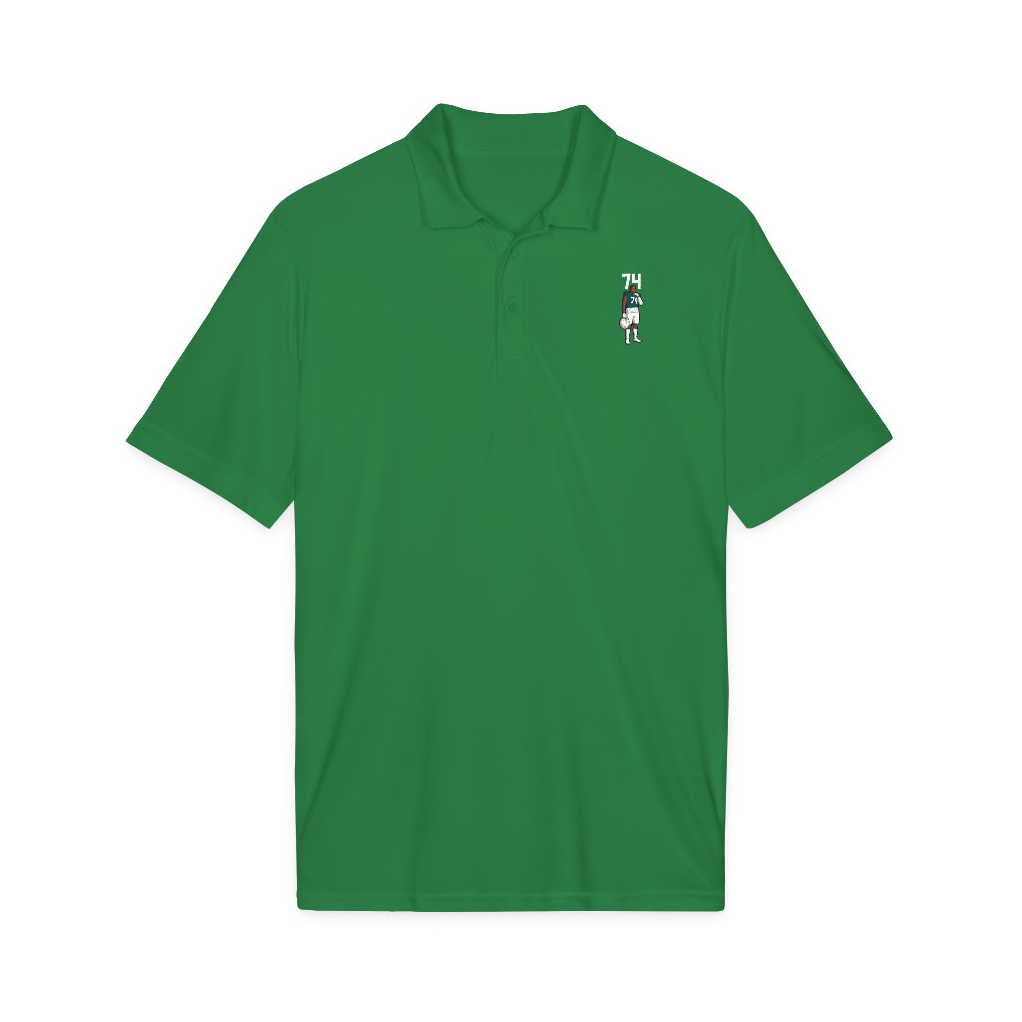 Polo — character_number_top in Green