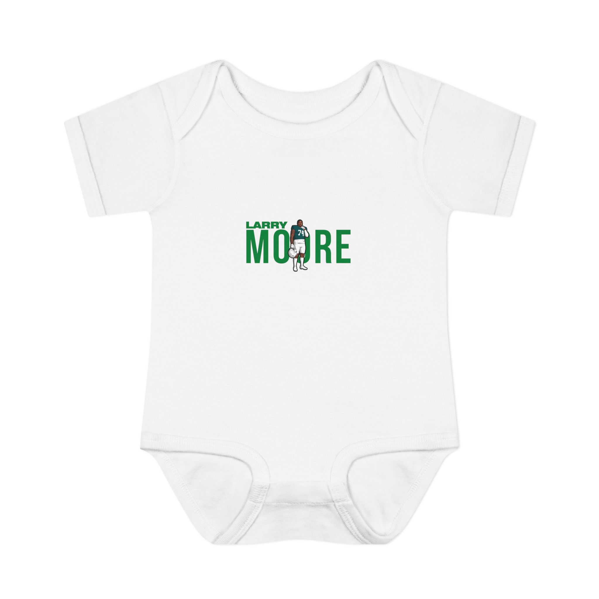 Baby Onesie — character_player_name in White