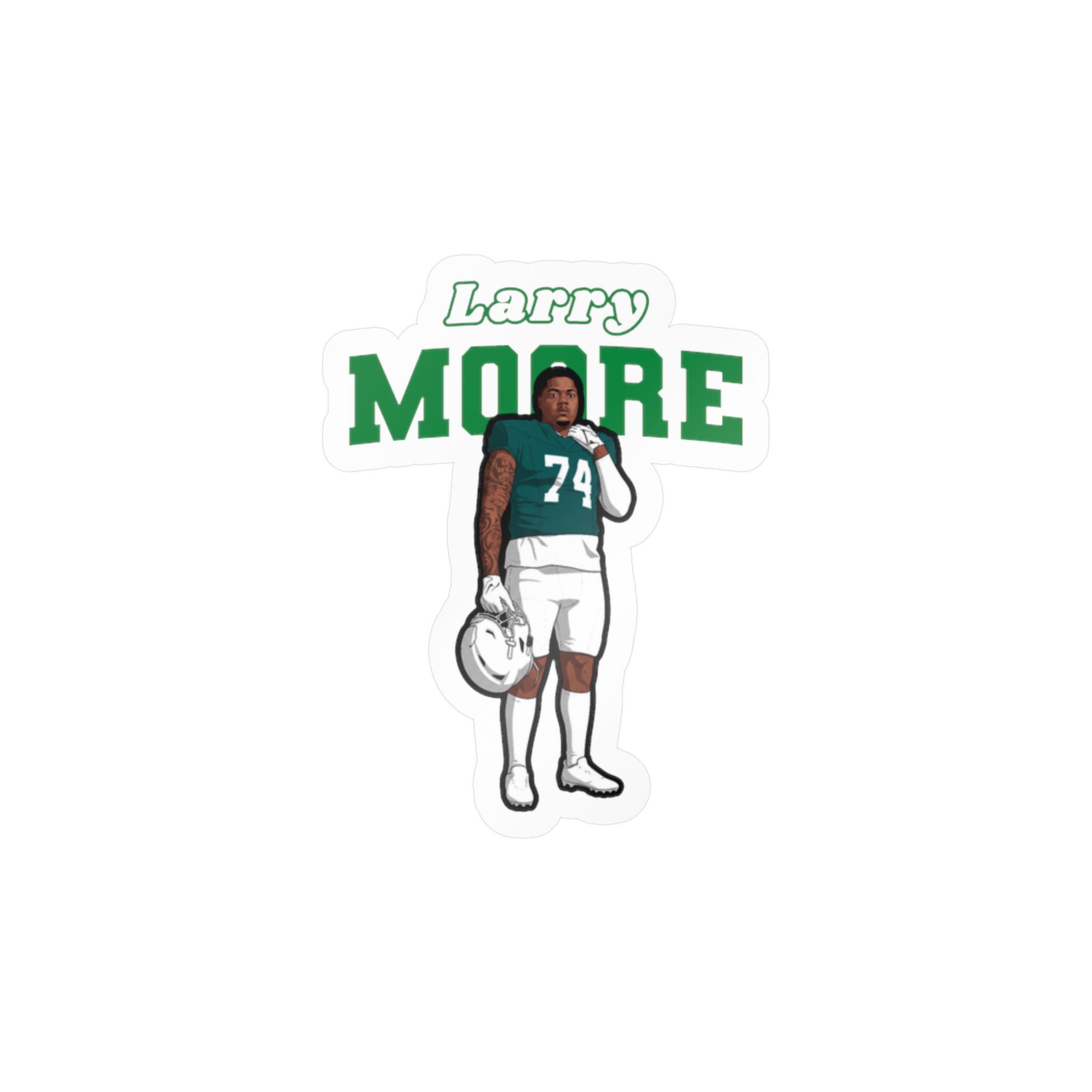 Vinyl Sticker — character_name_arch in Classic