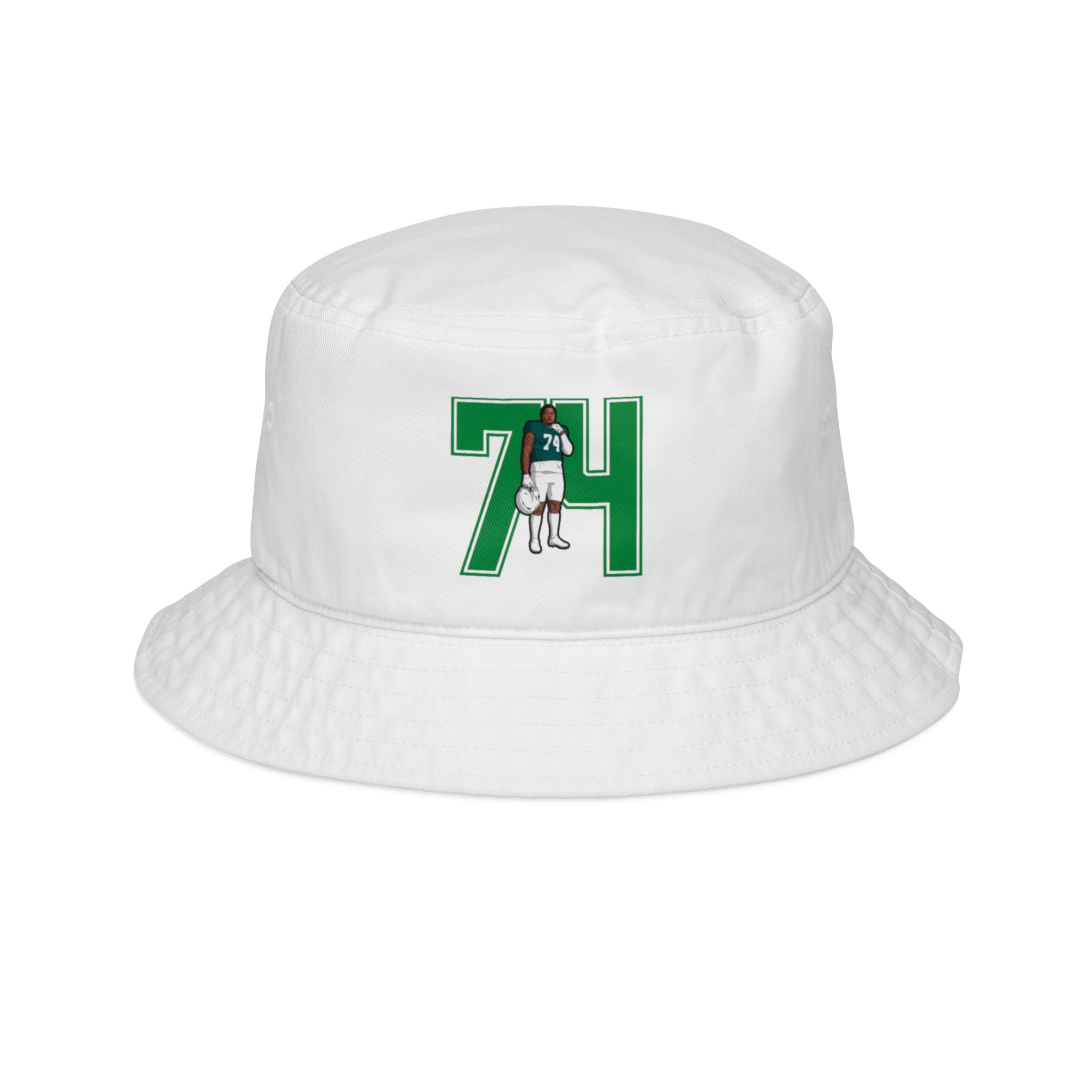 Bucket Hat — character_number in White