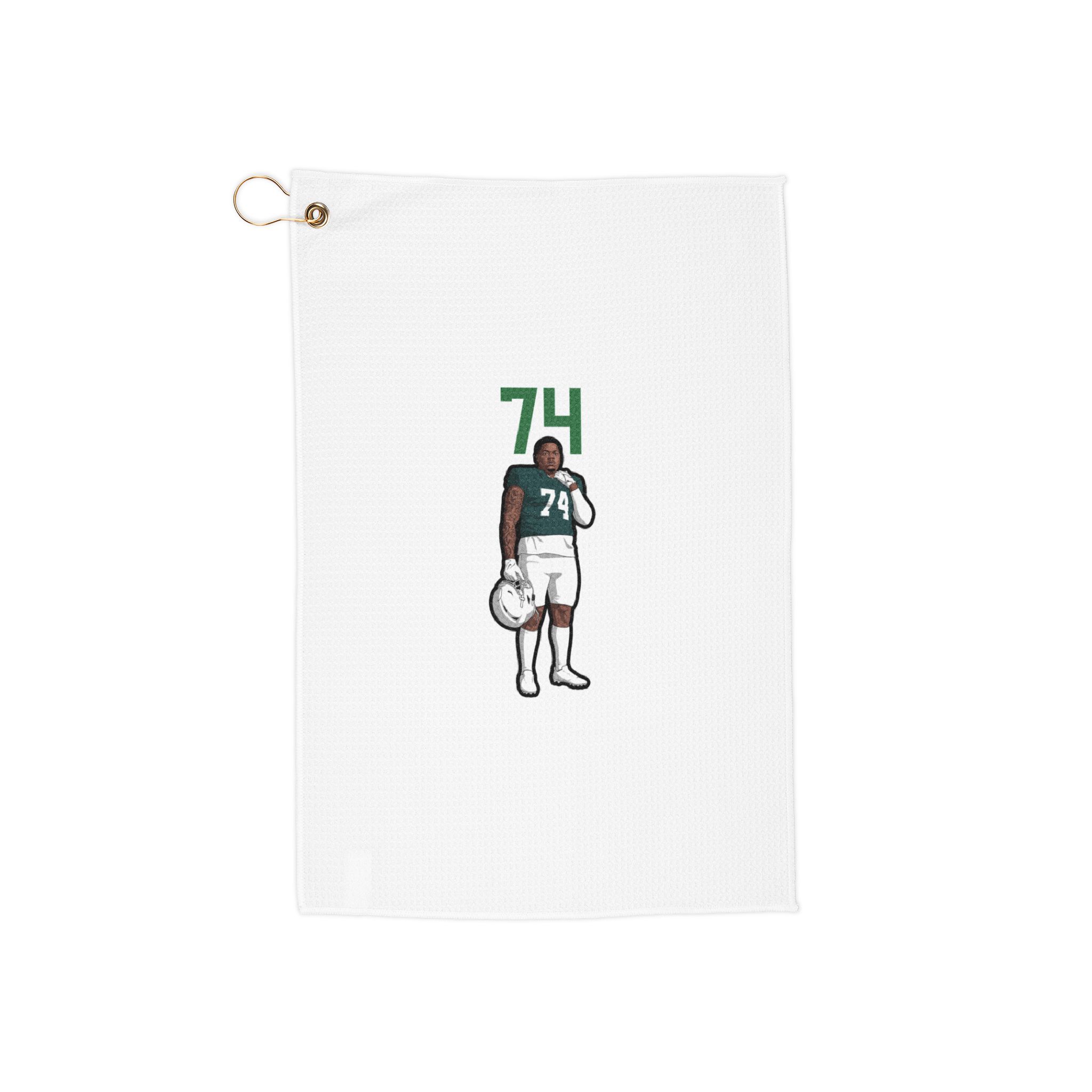 Golf Towel — character_number_top in Classic