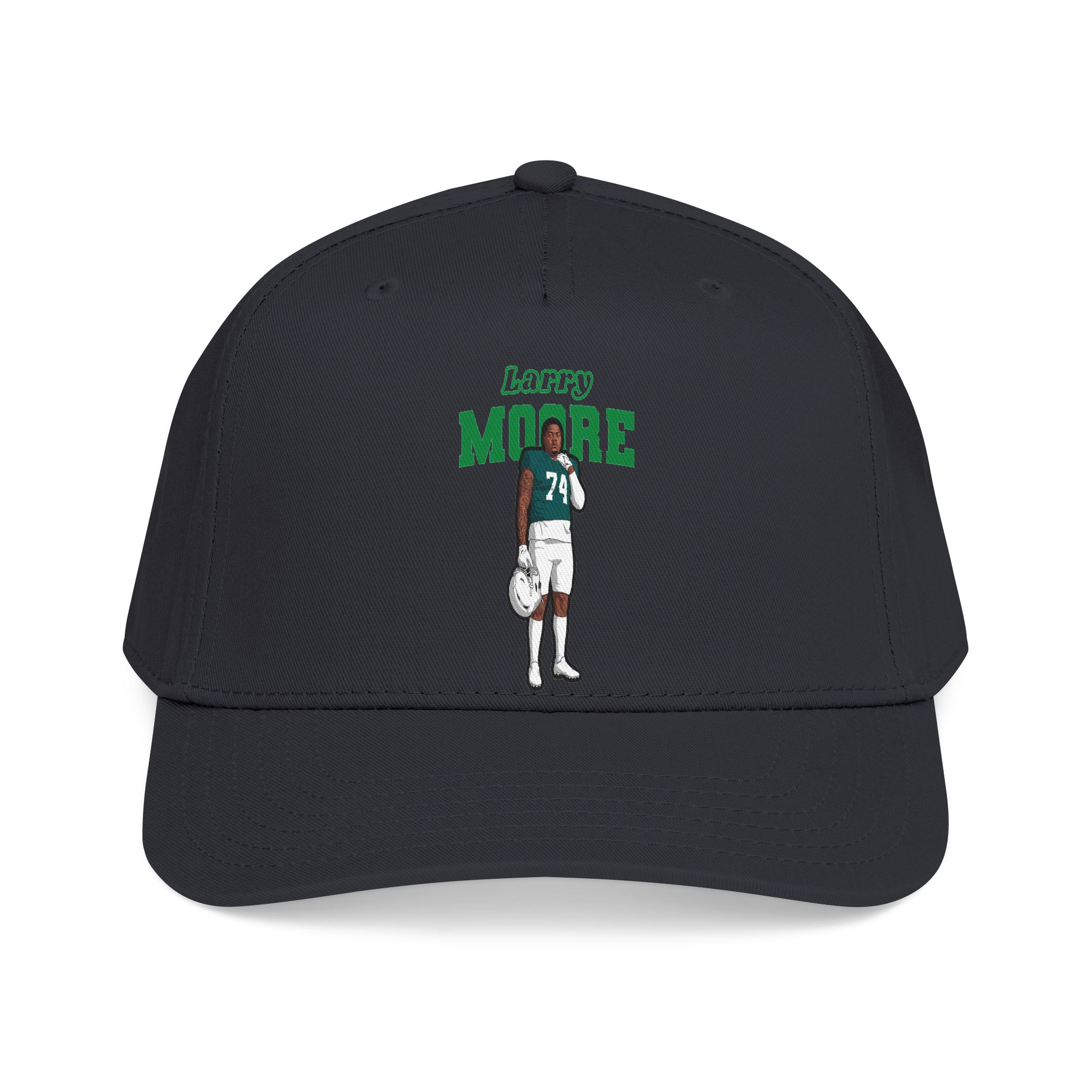 Baseball Cap — character_name_arch in Black