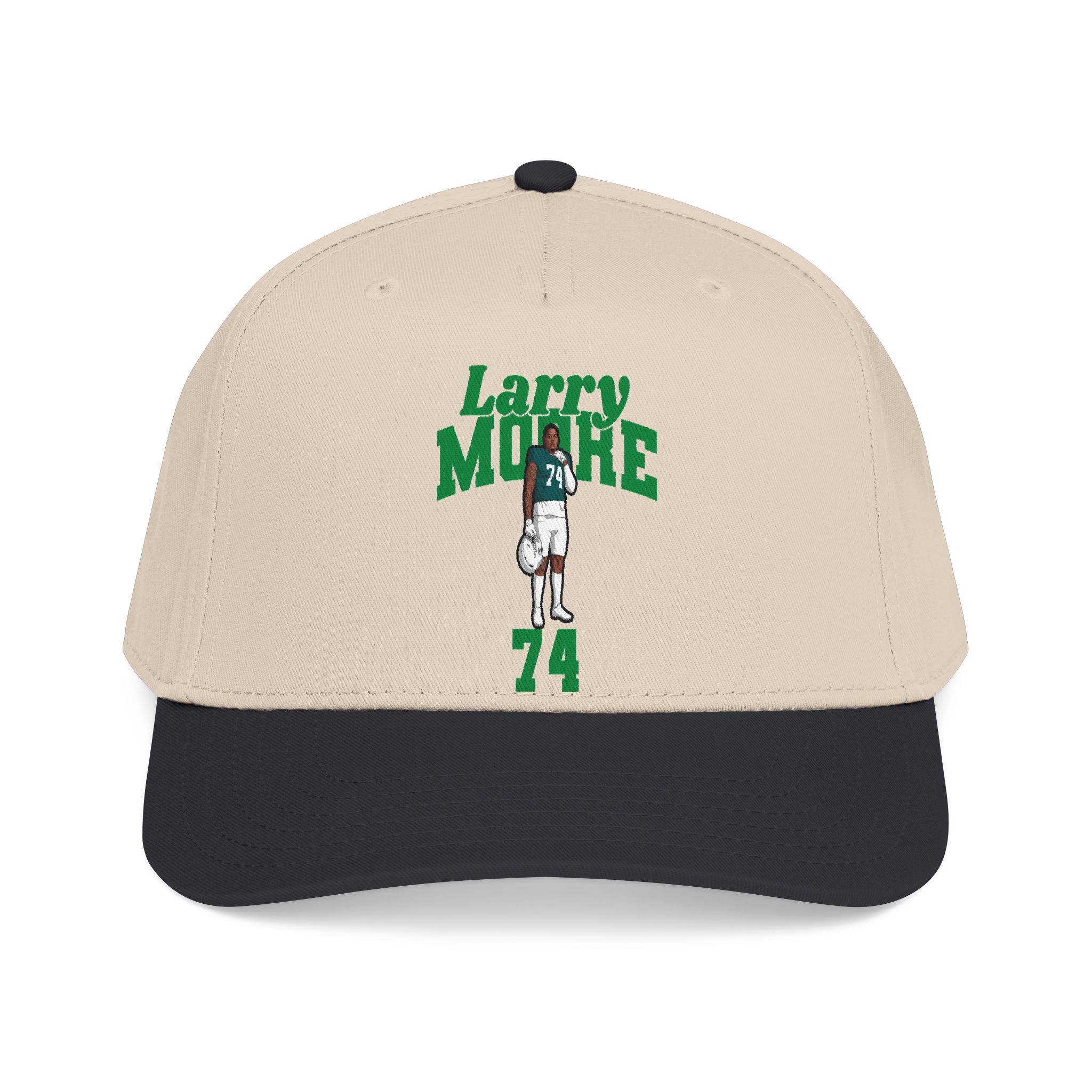 Baseball Cap — character_signature_arch in Black / Natural