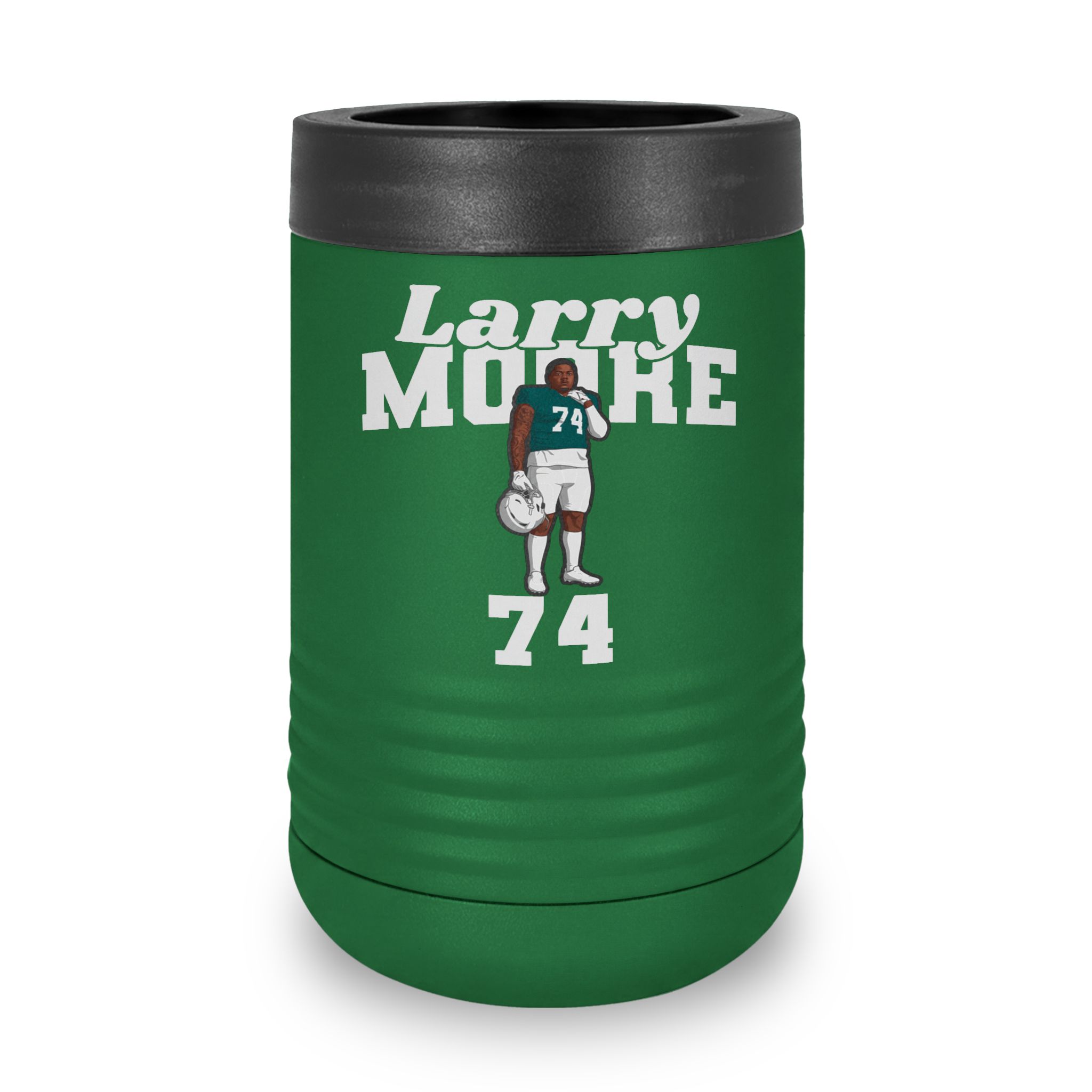 Stainless Can Cooler — character_signature_arch in Green
