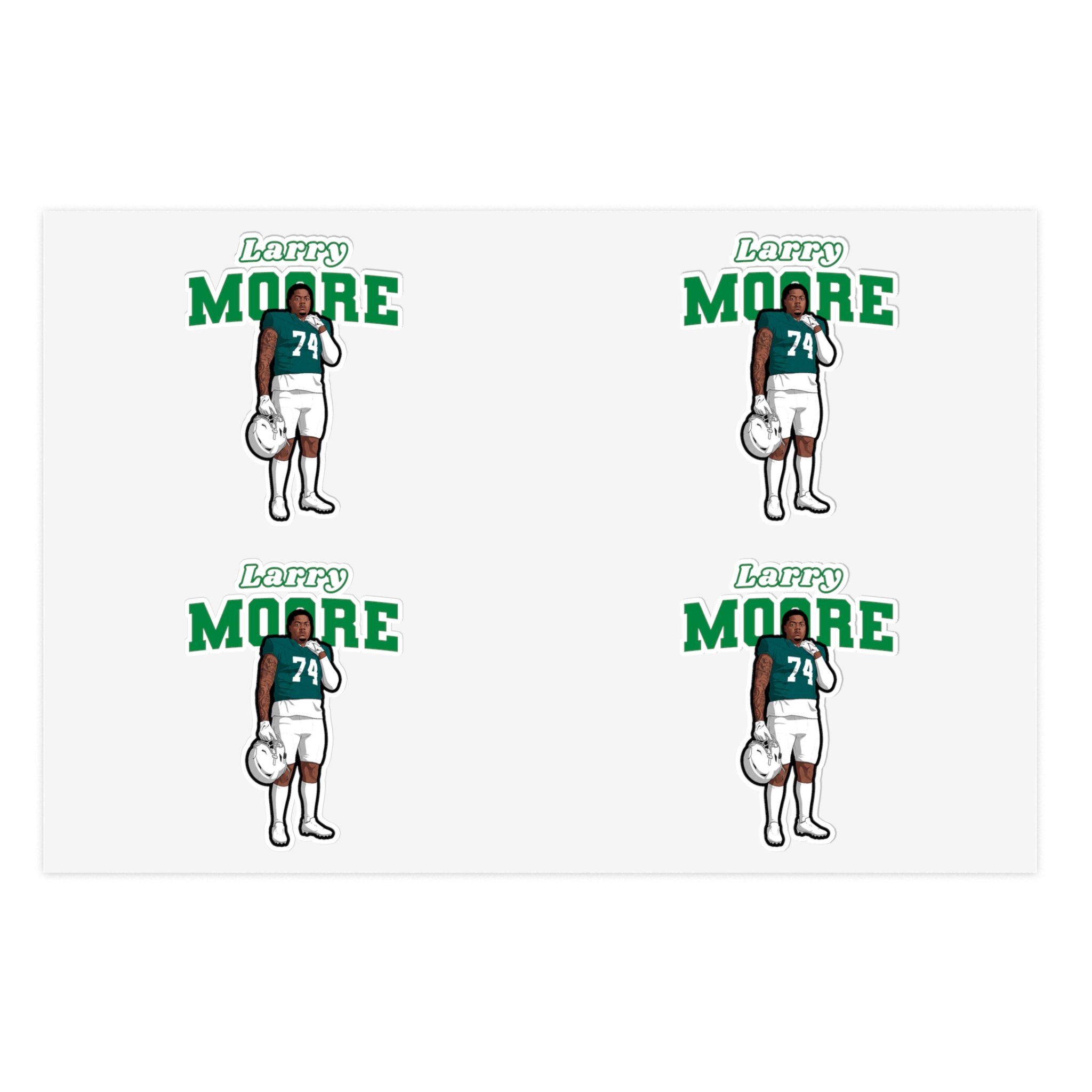 Sticker Sheet — character_name_arch in Classic