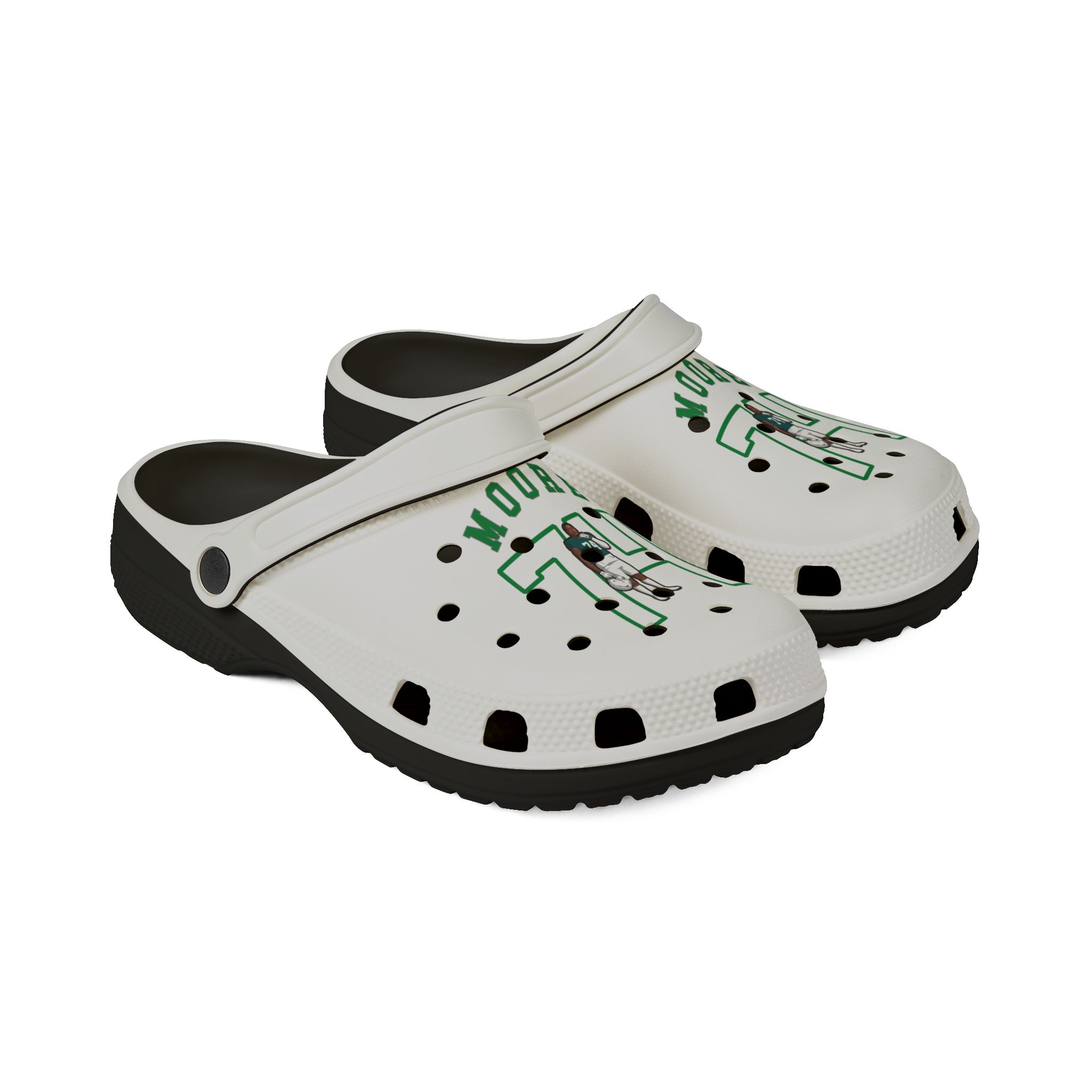 Rubber Clogs — character_shirsey_arch in Black