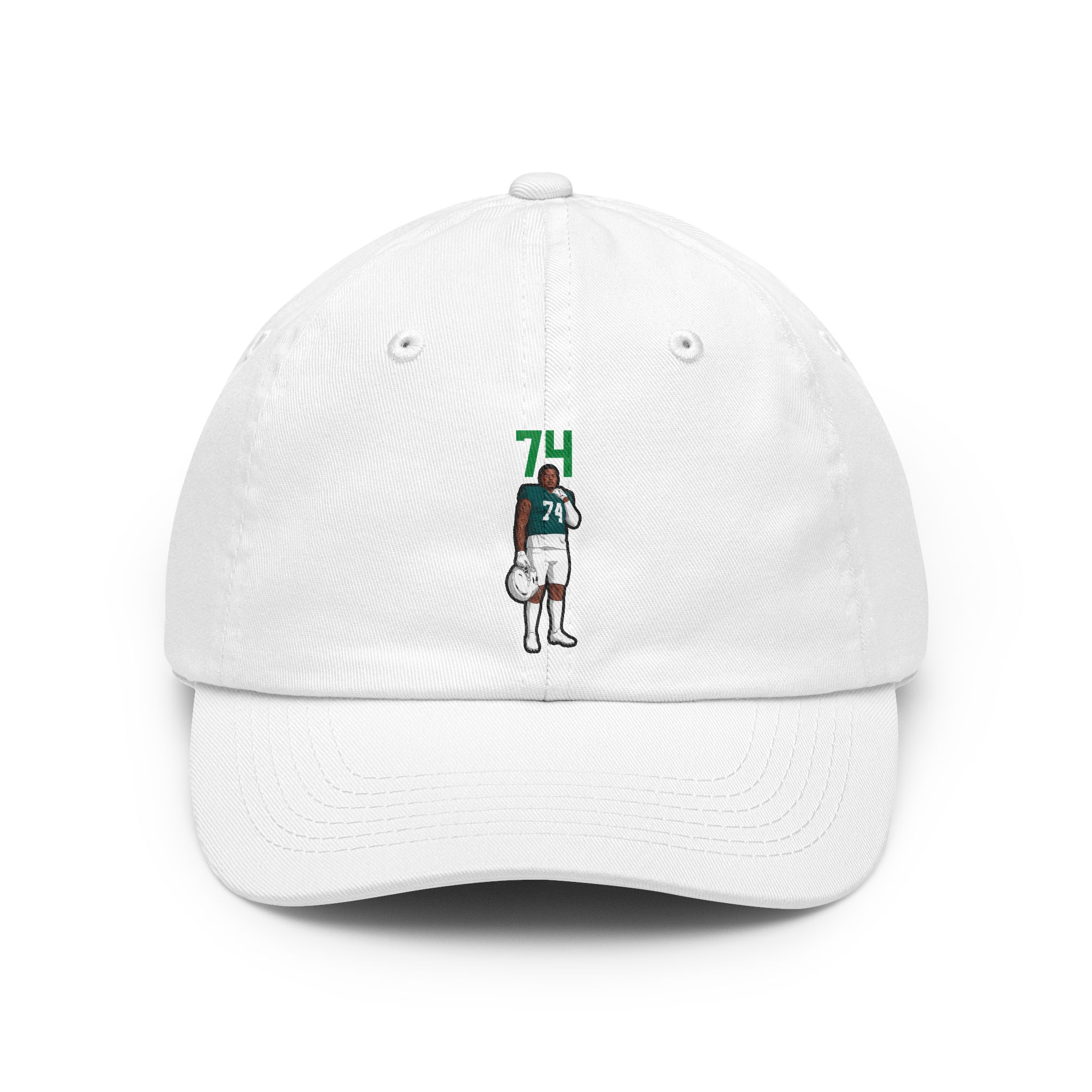 Classic Cap — character_number_top in White