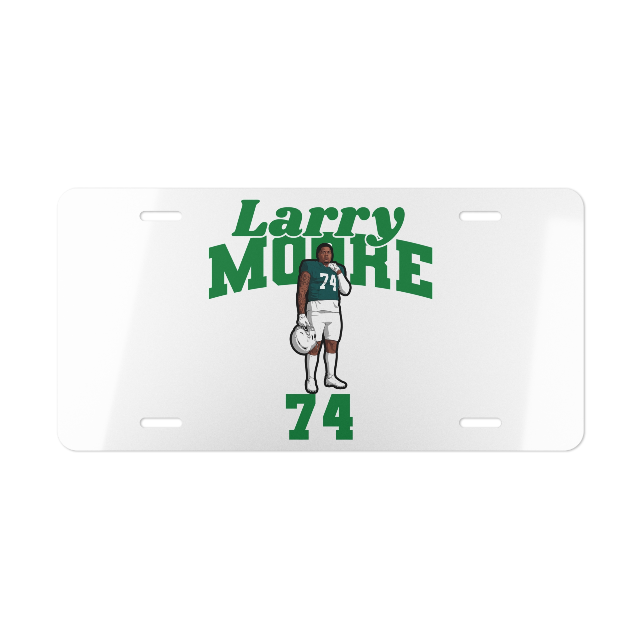 License Plate — character_signature_arch in Classic