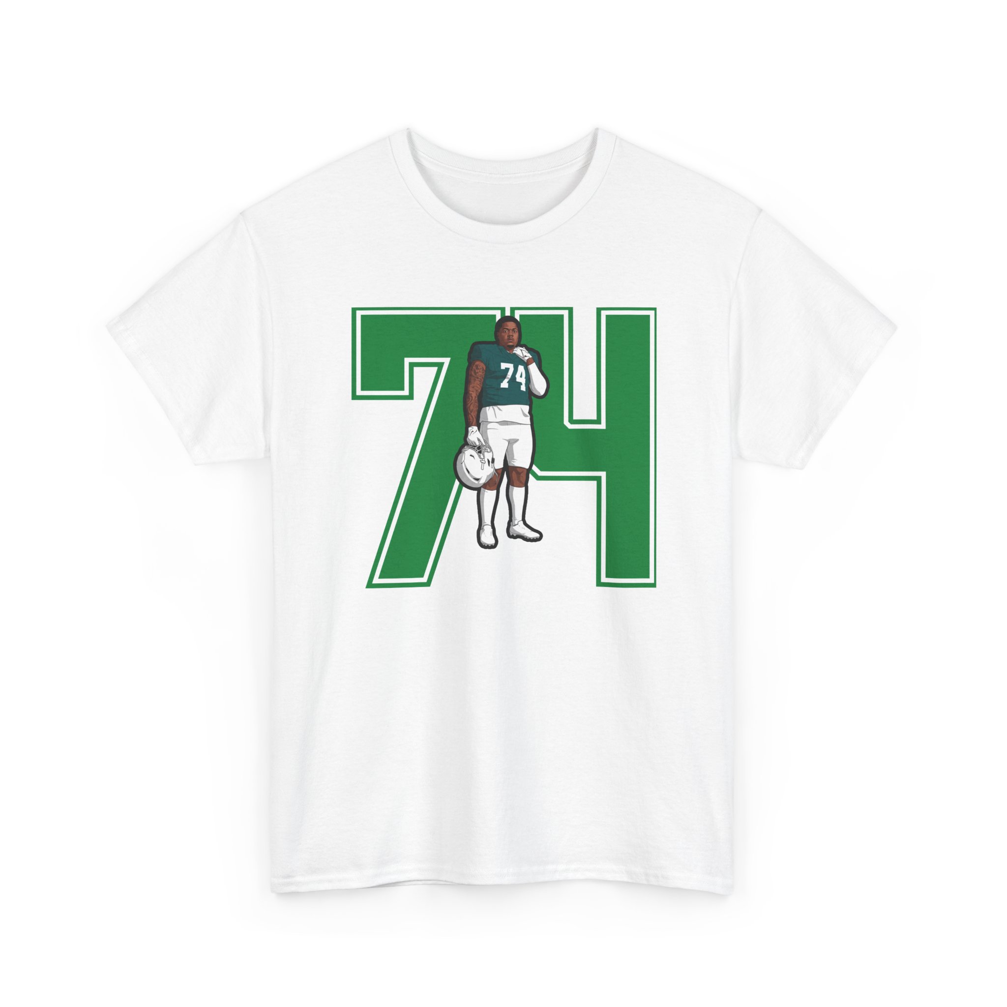 Tee — character_number in White