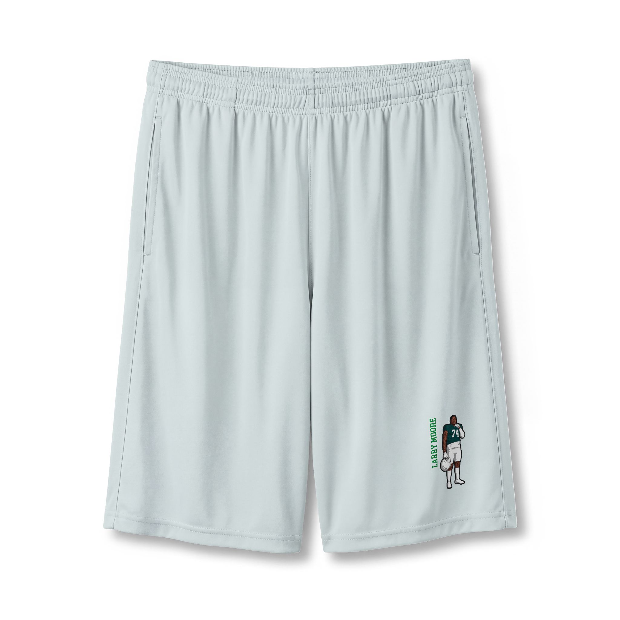Shorts — character_name_vertical in Silver