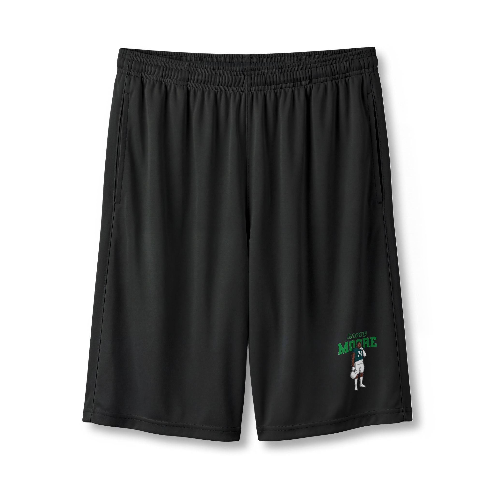 Shorts — character_name_arch in Black