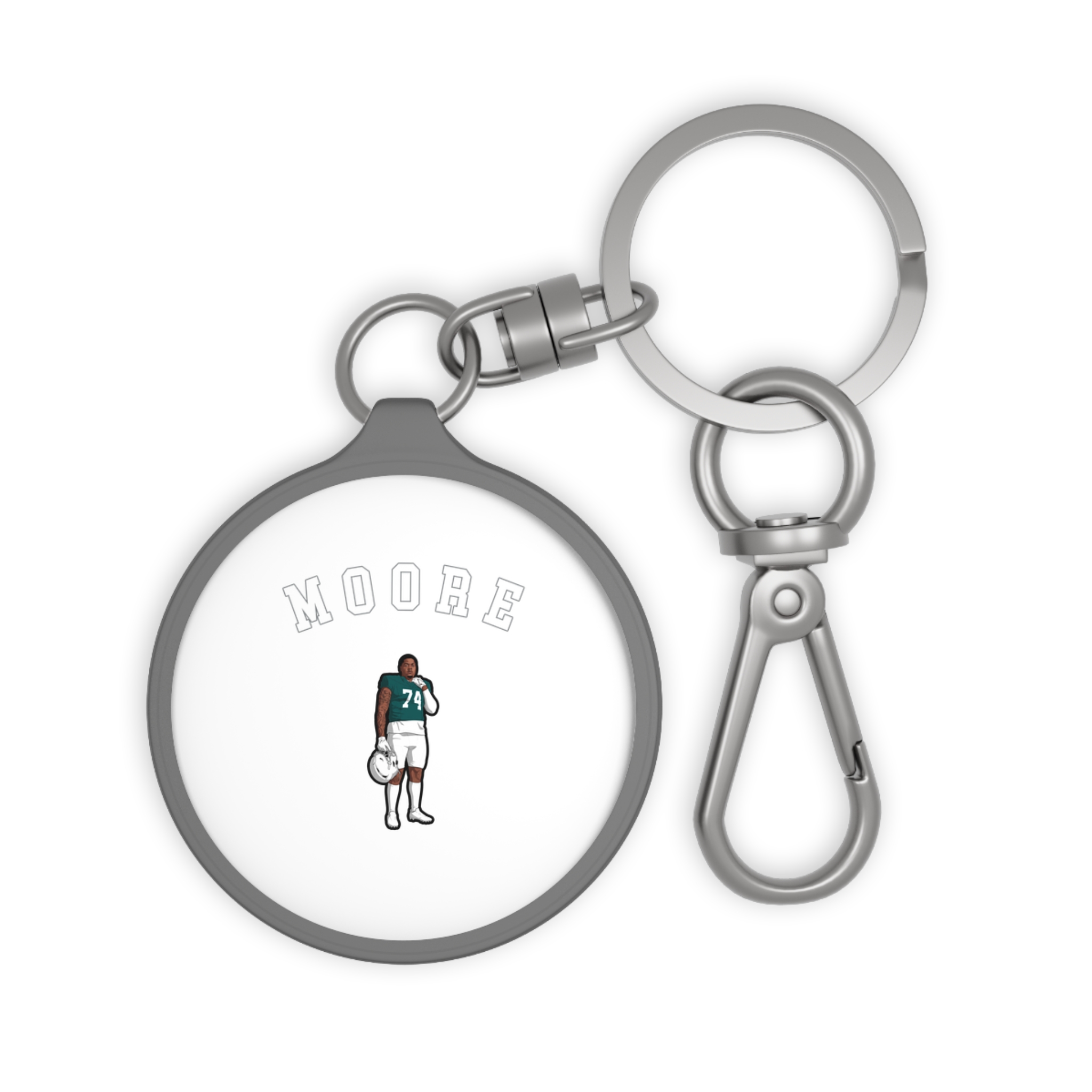 Keychain — character_shirsey_arch in Grey