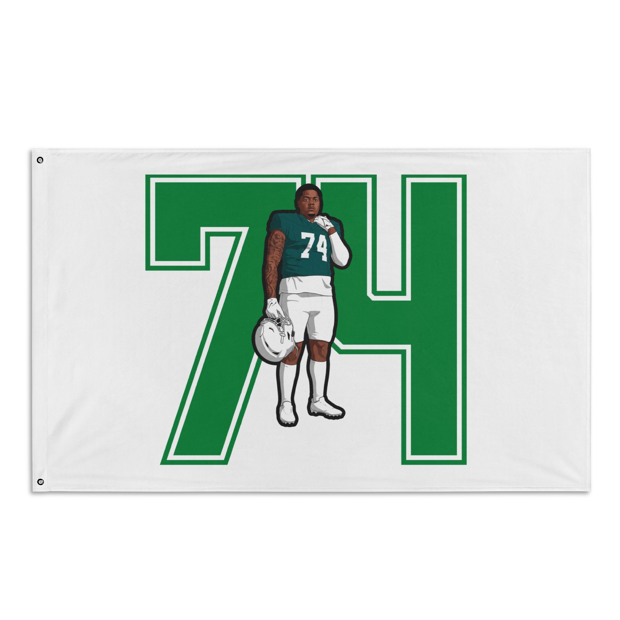 Flag (35 × 56 in) — character_number in Classic