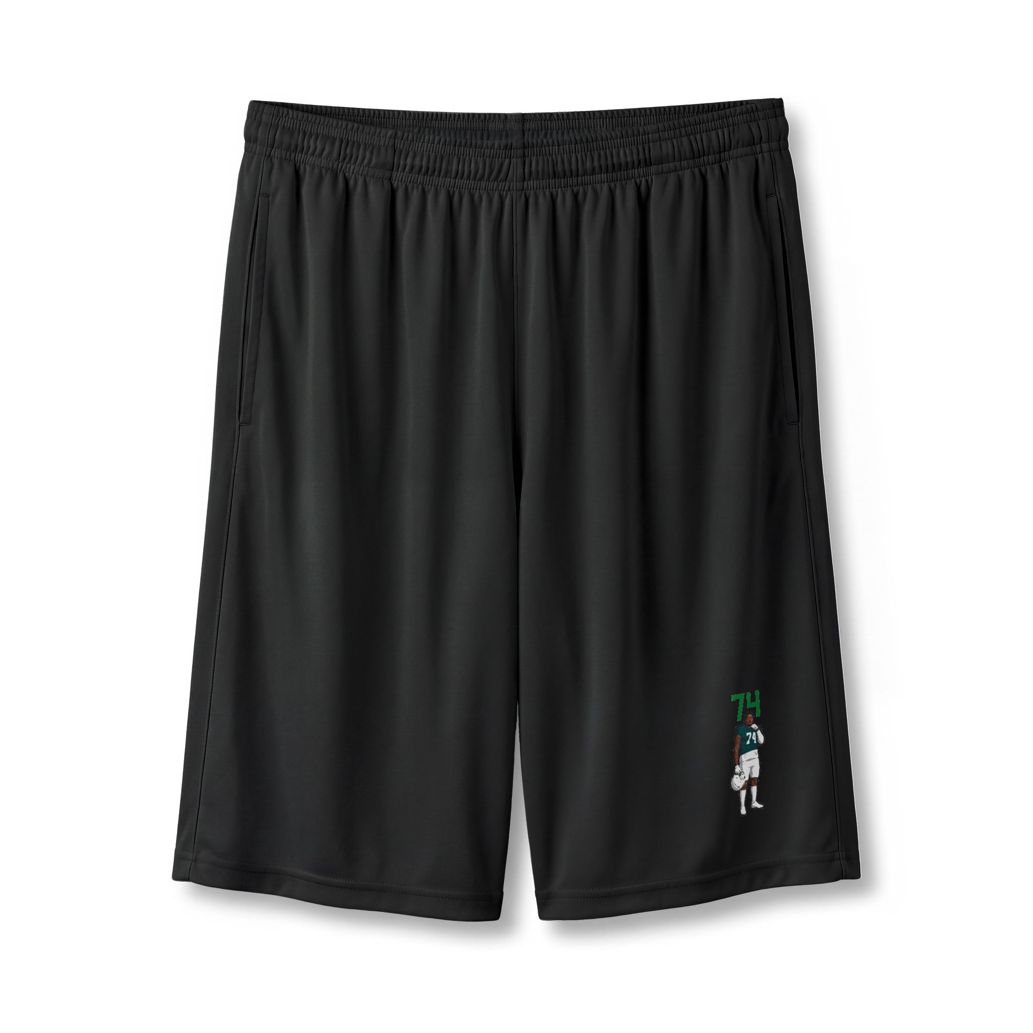 Shorts — character_number_top in Black