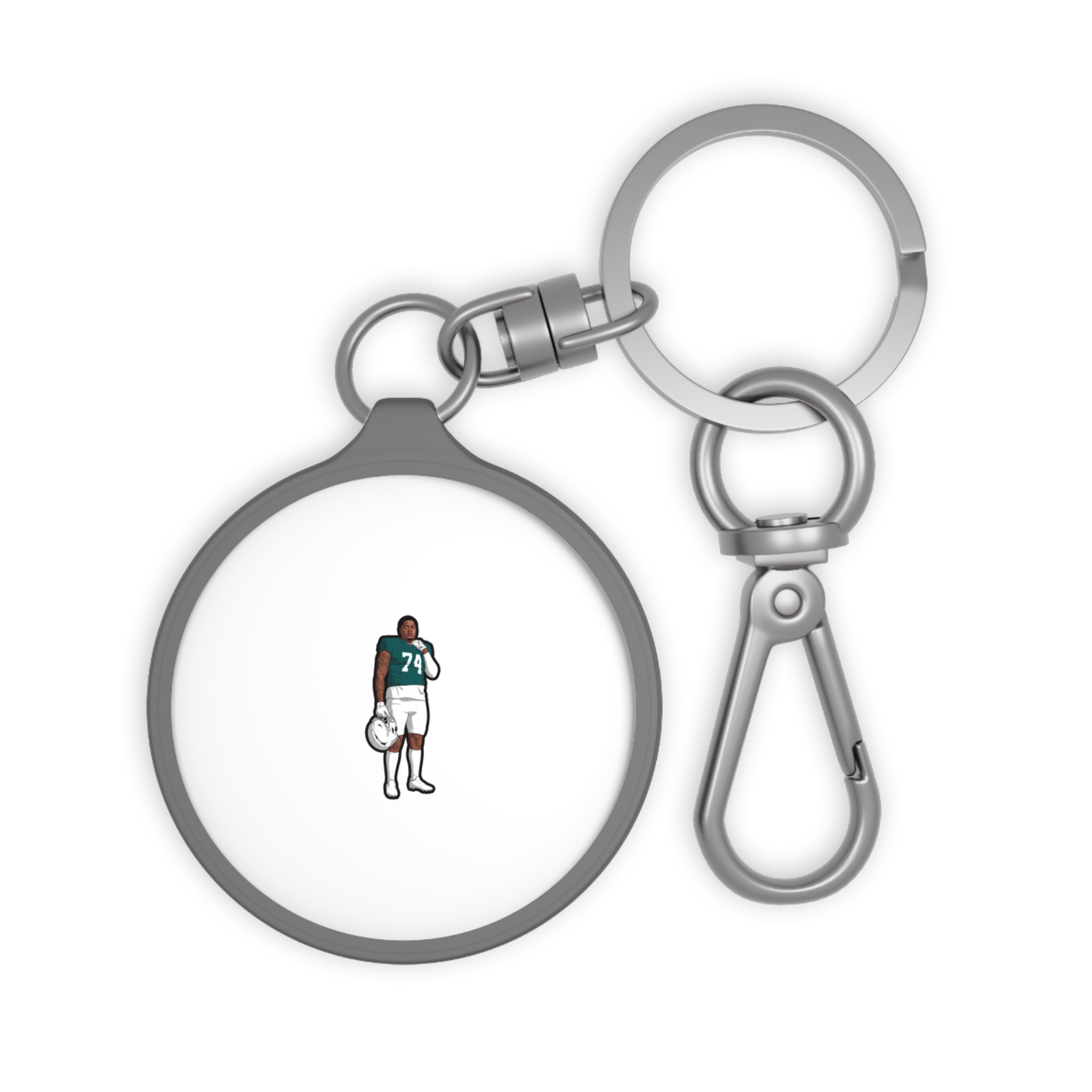 Keychain — character_signature_arch in Grey