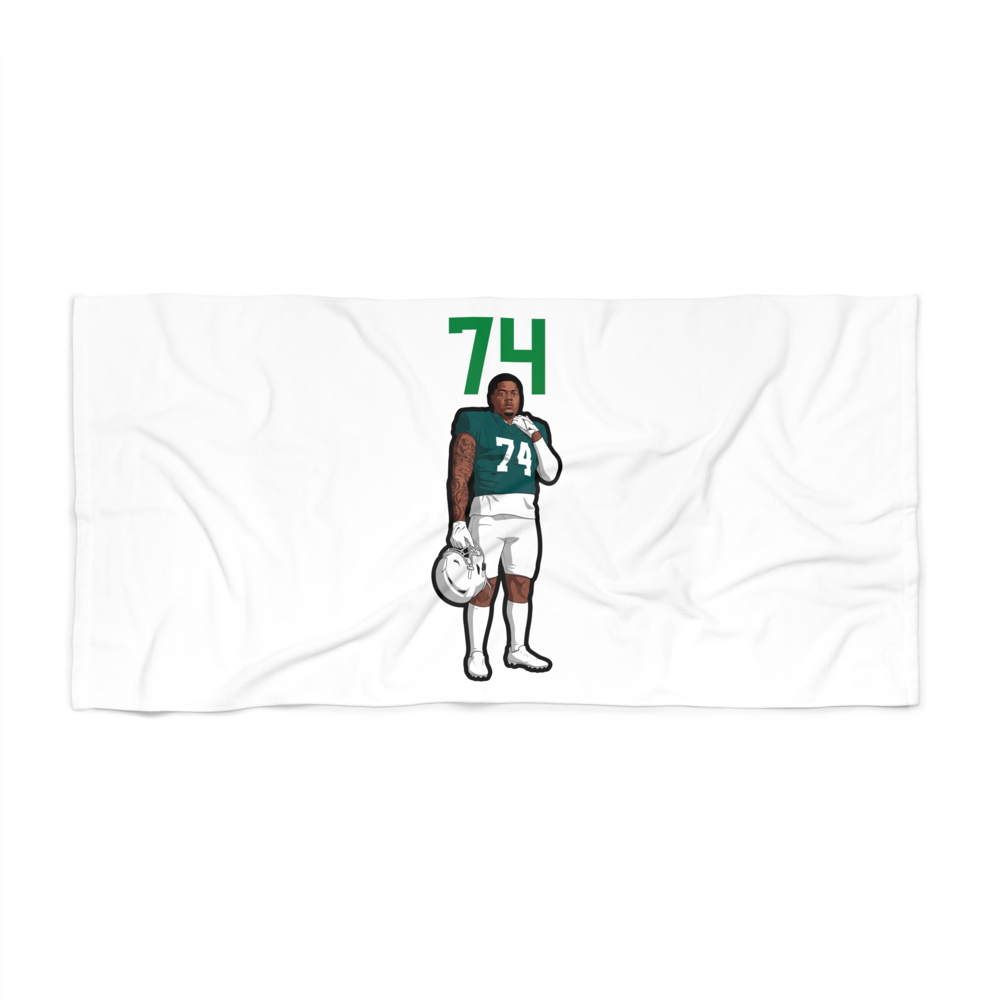 Beach Towel — character_number_top in Classic