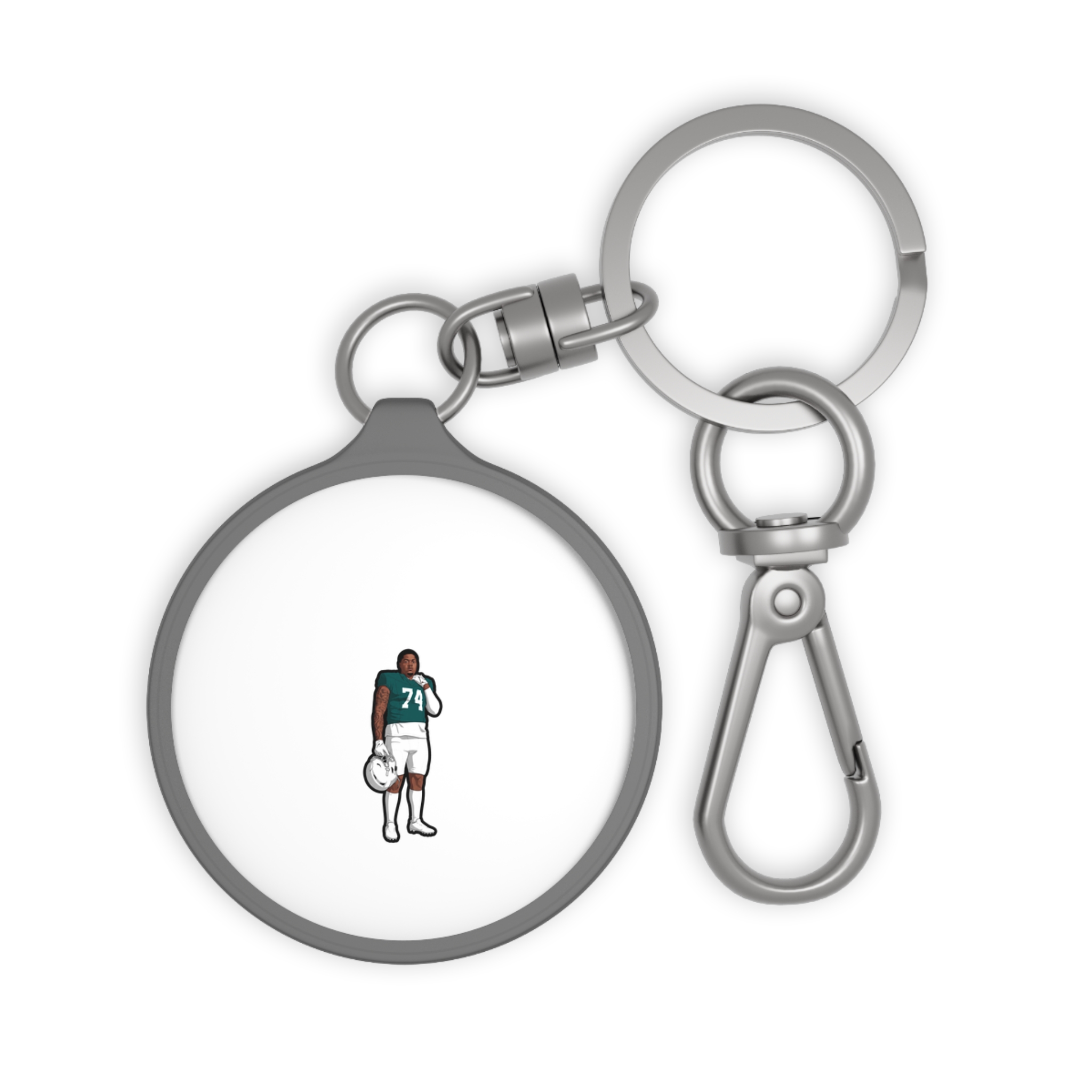 Keychain — character_shirsey in Grey