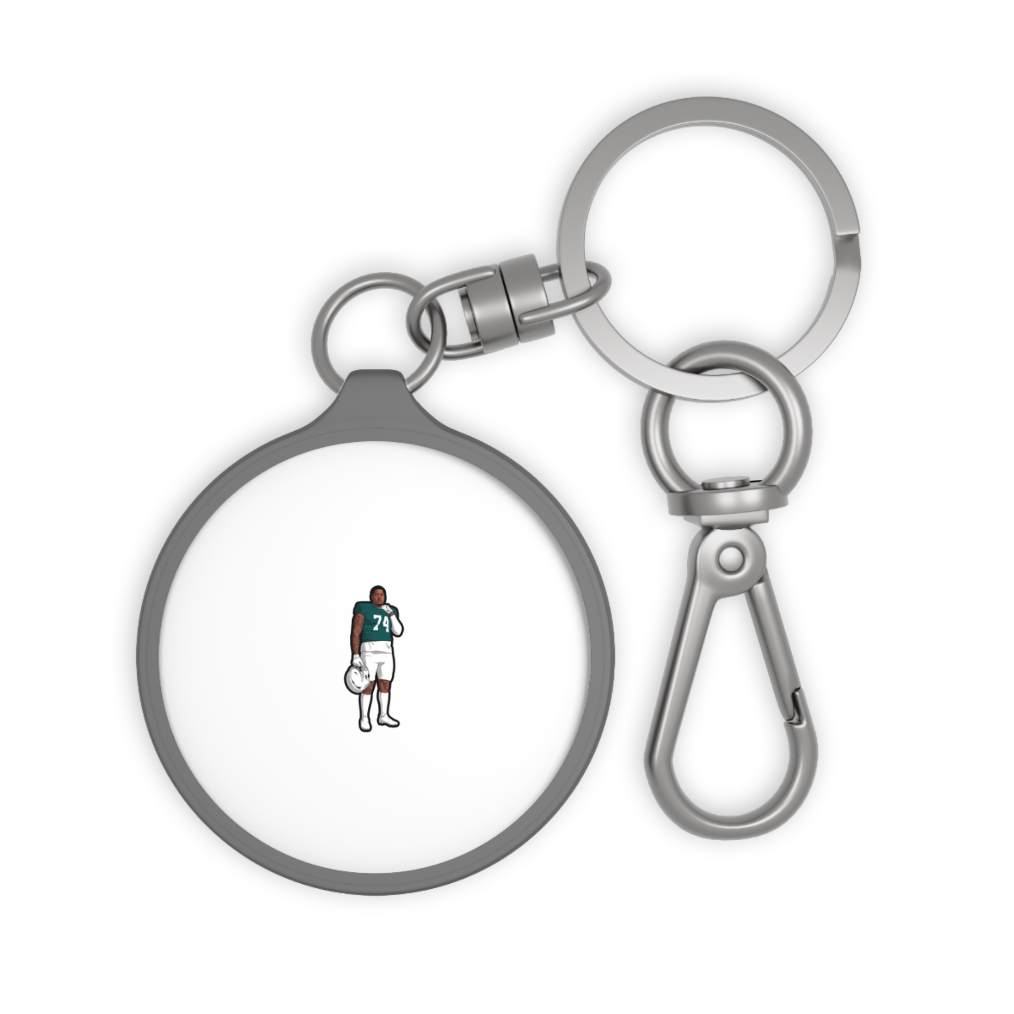 Keychain — character_player_name in Grey