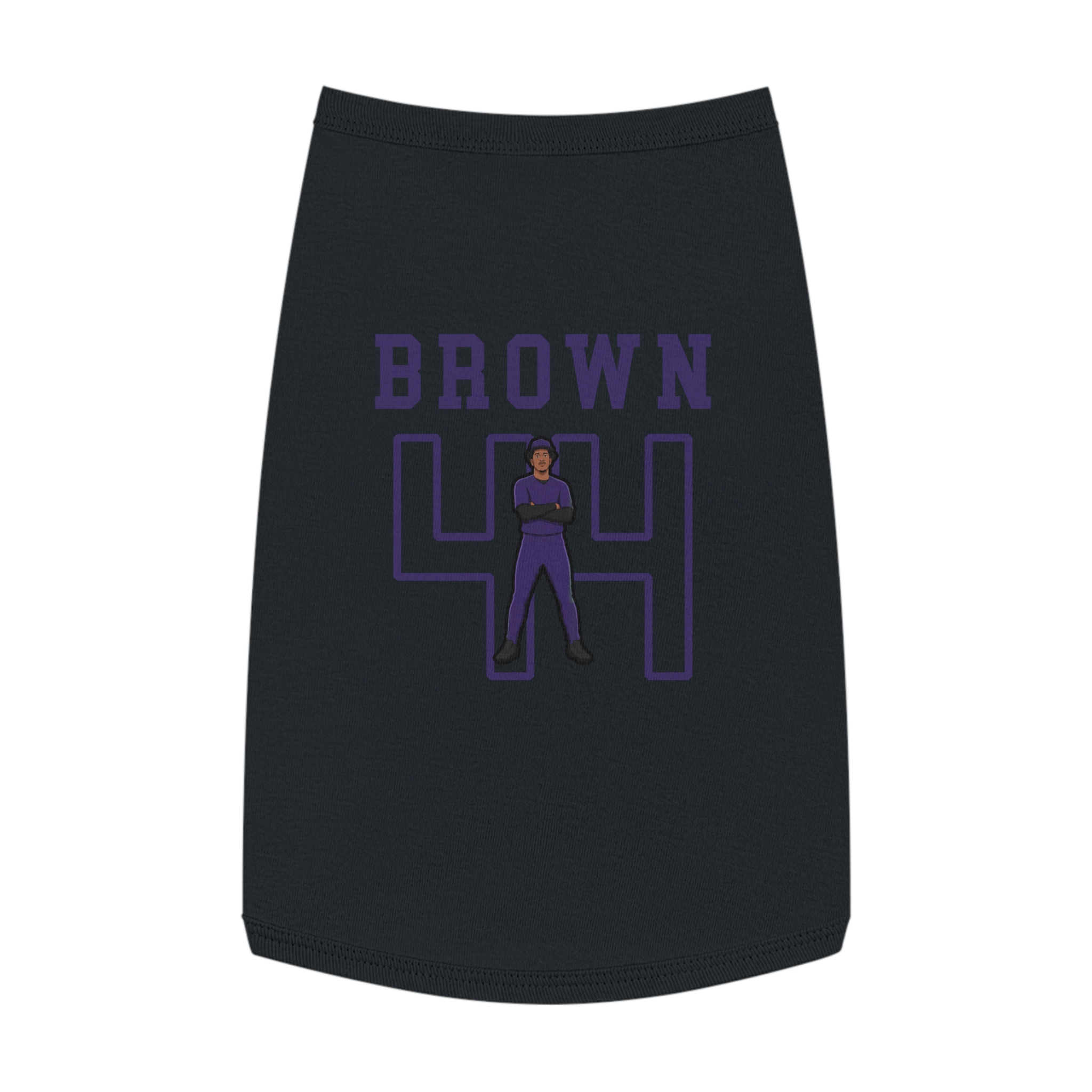 Pet Tank Top — character_shirsey in Black
