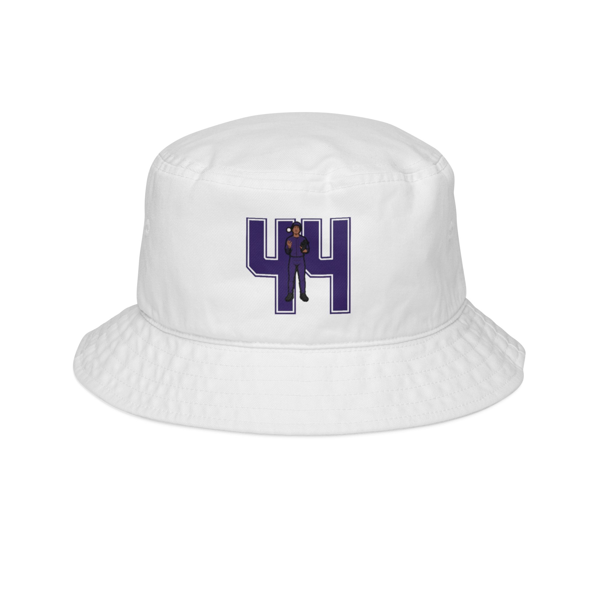 Bucket Hat — character_number in White