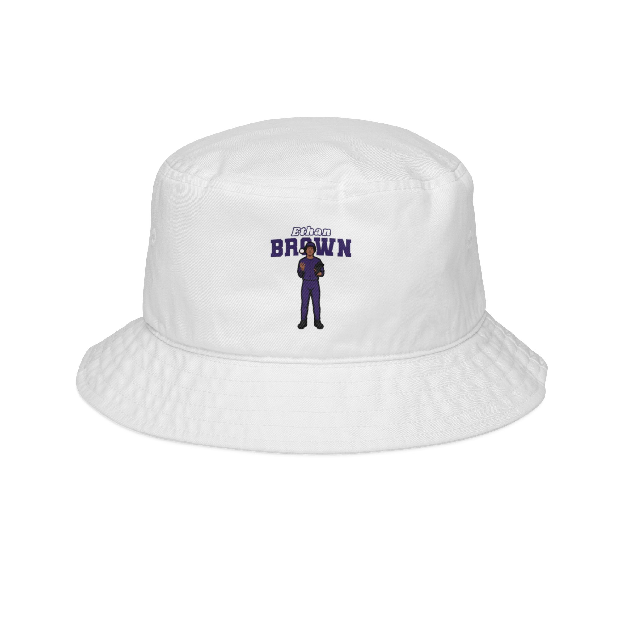 Bucket Hat — character_name_arch in White