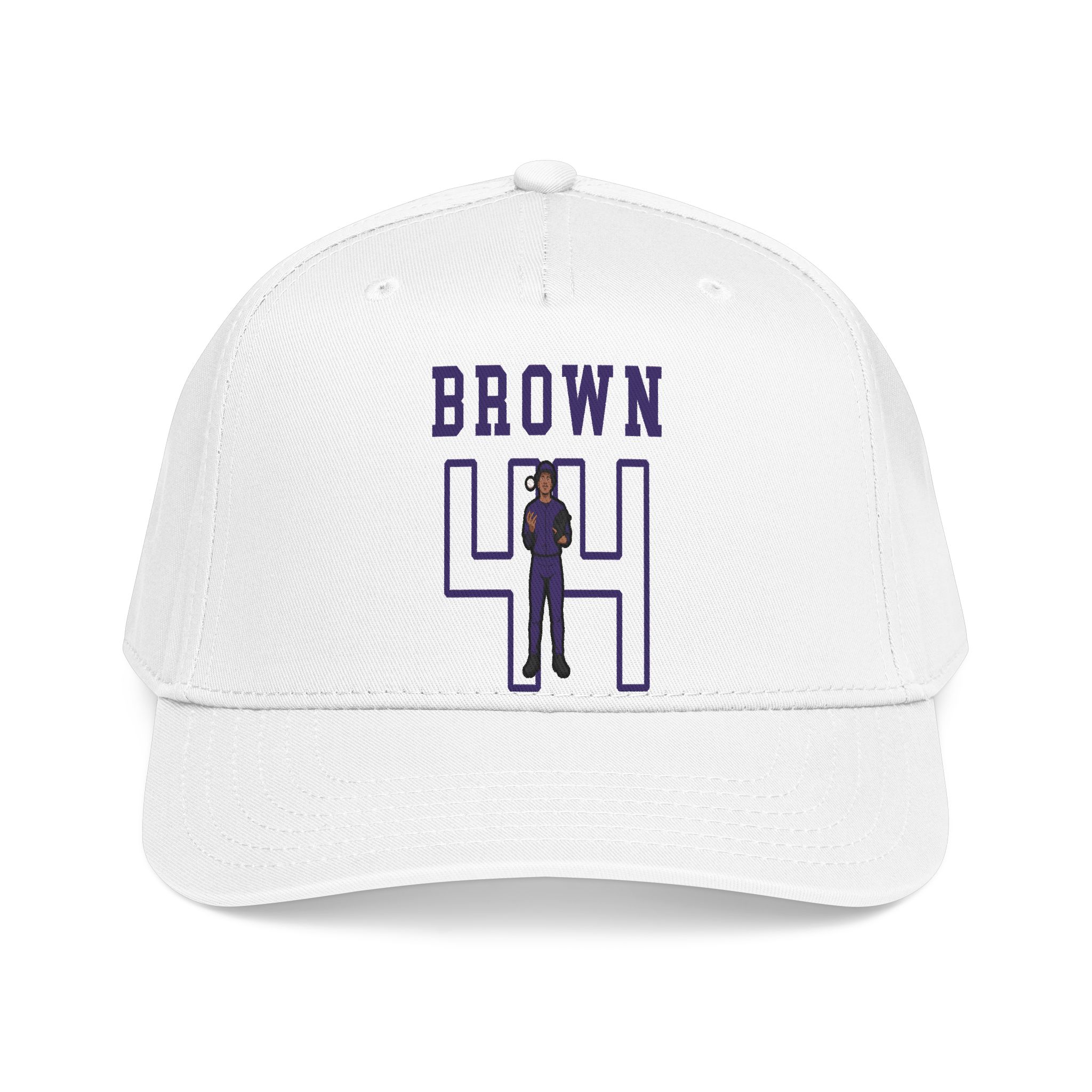 Baseball Cap — character_shirsey in White