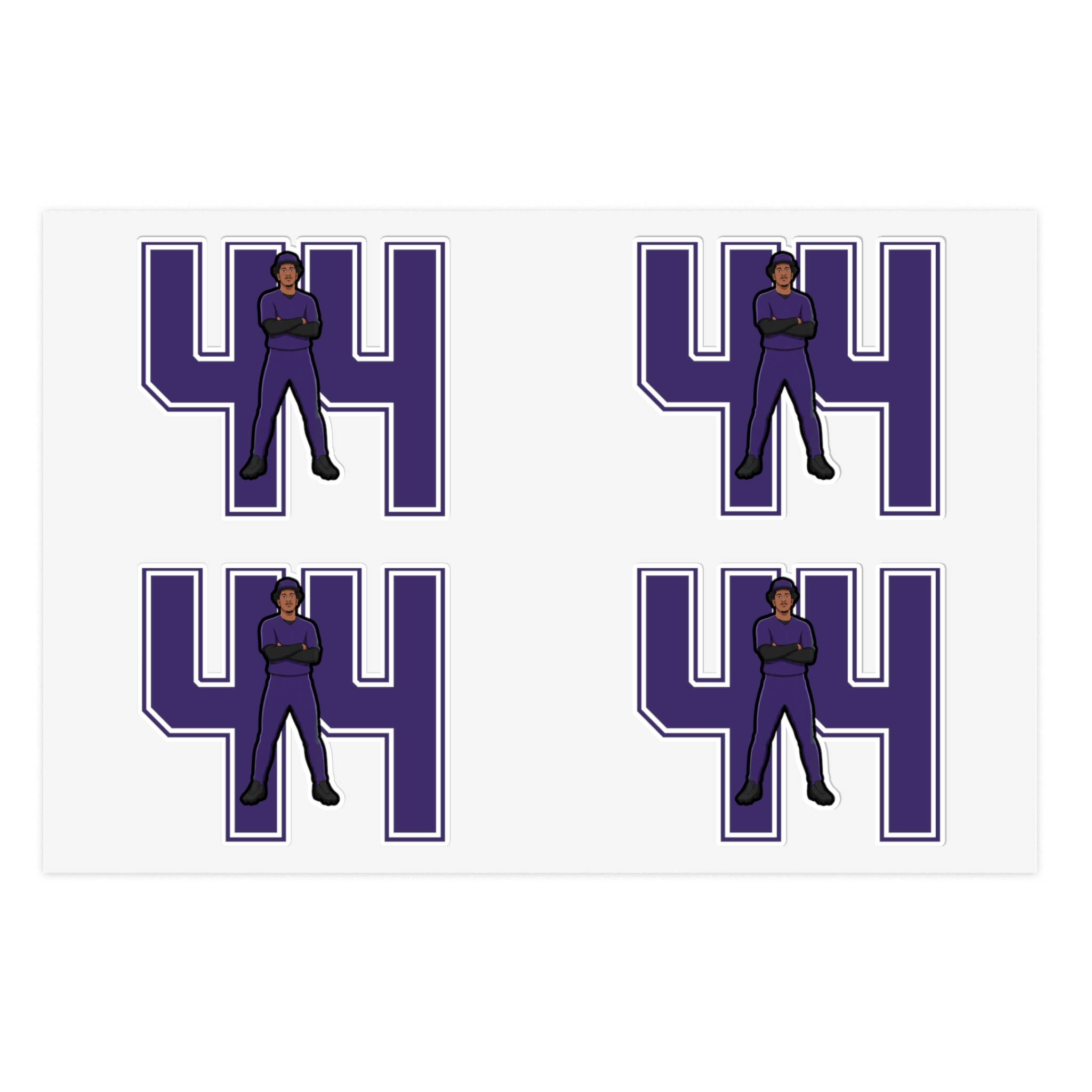 Sticker Sheet — character_number in Classic