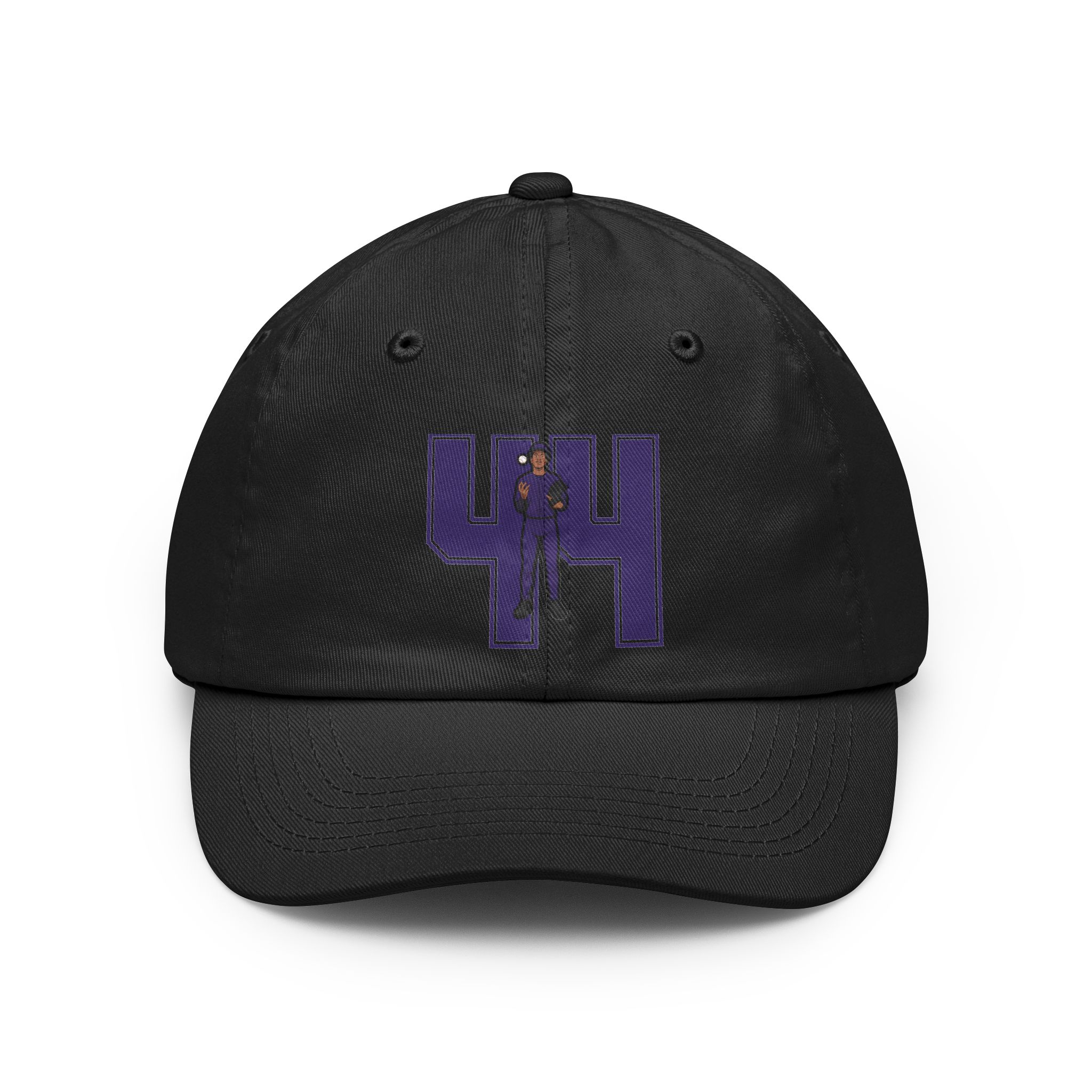 Classic Cap — character_number in Black