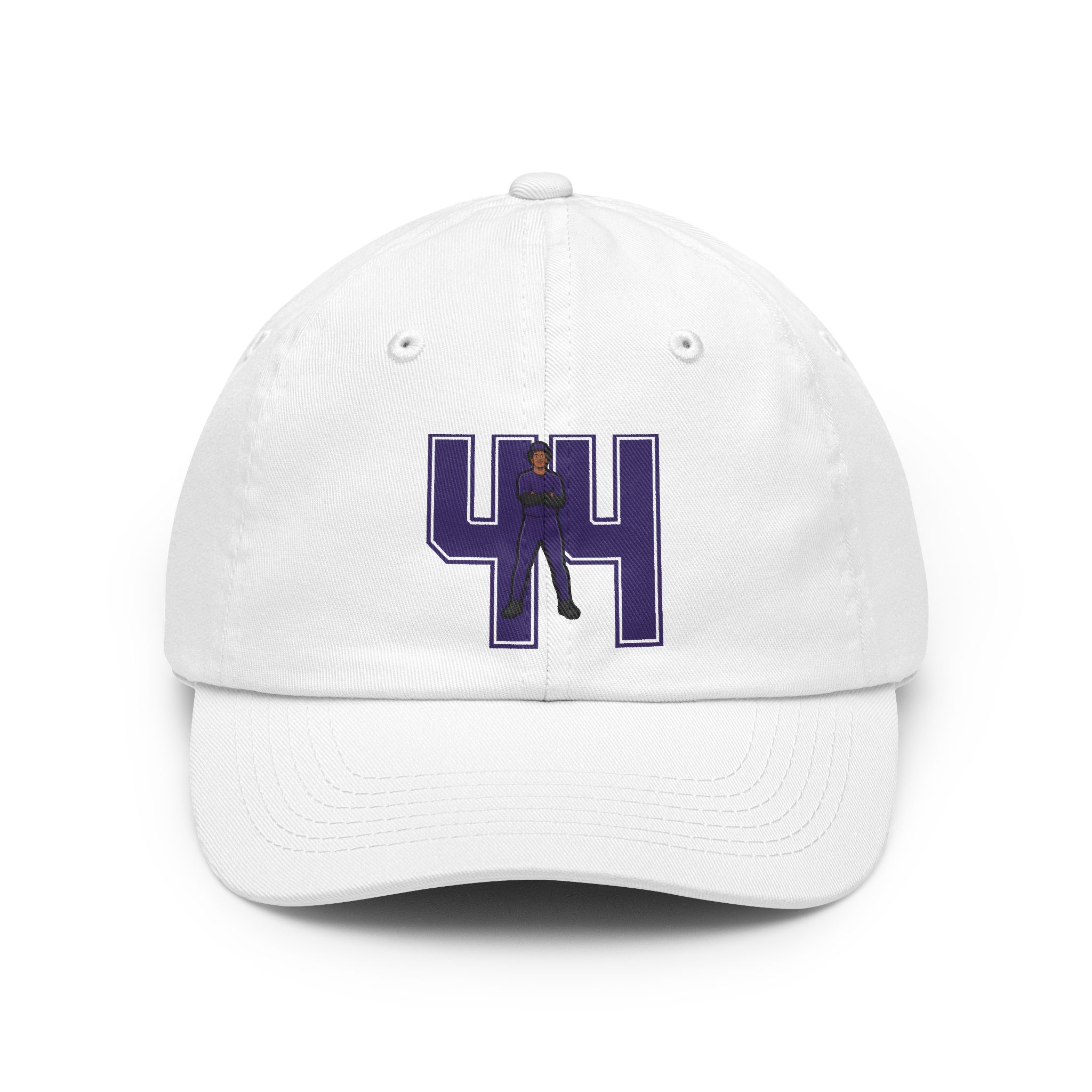 Classic Cap — character_number in White