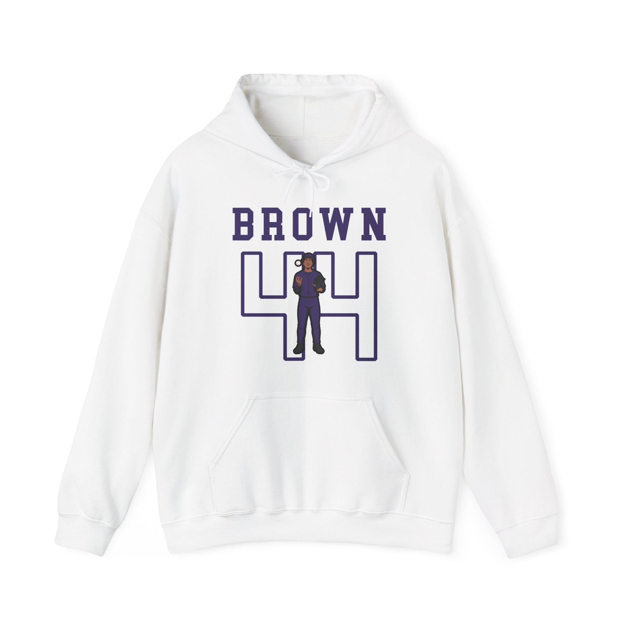 Hoodie — character_shirsey in White