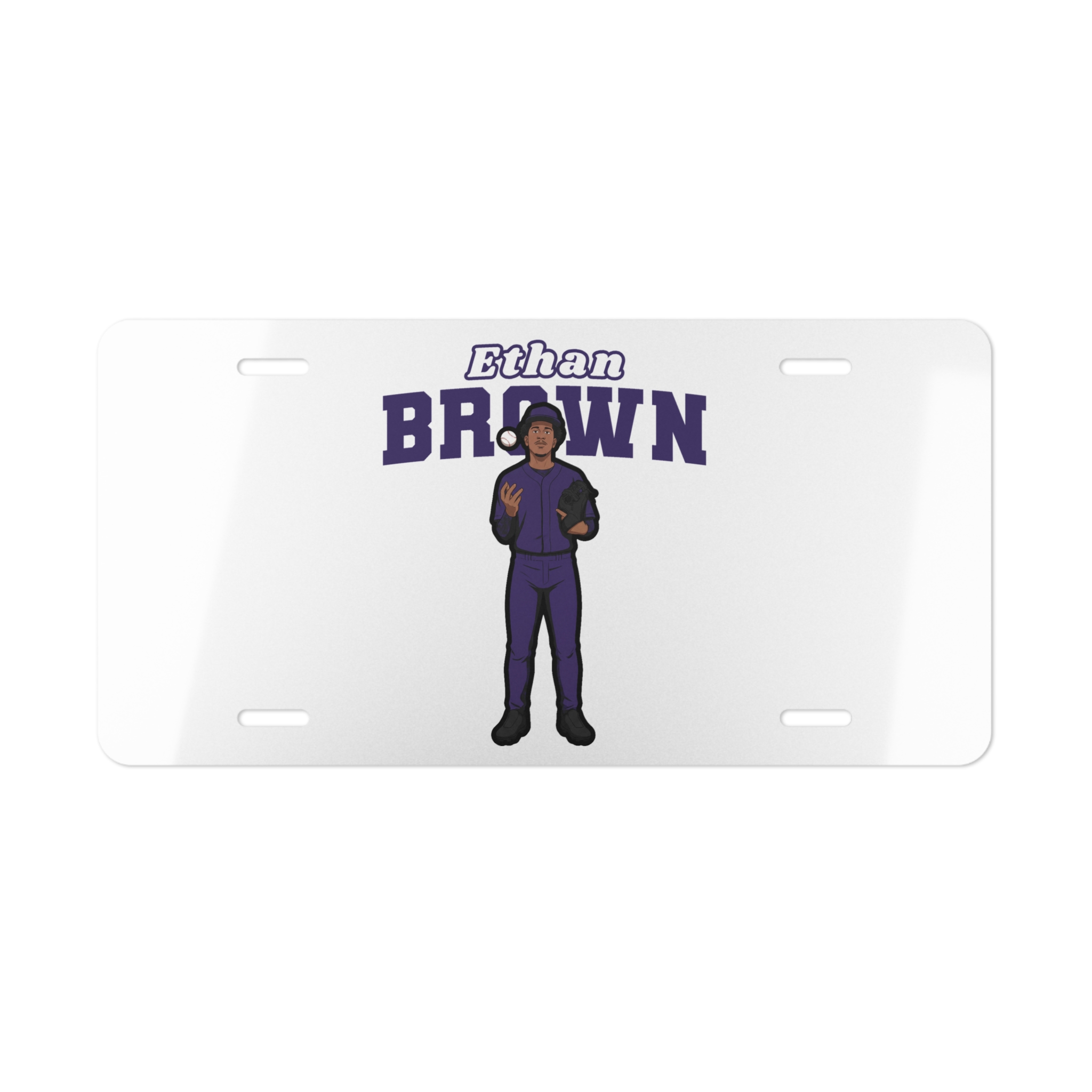 License Plate — character_name_arch in Classic