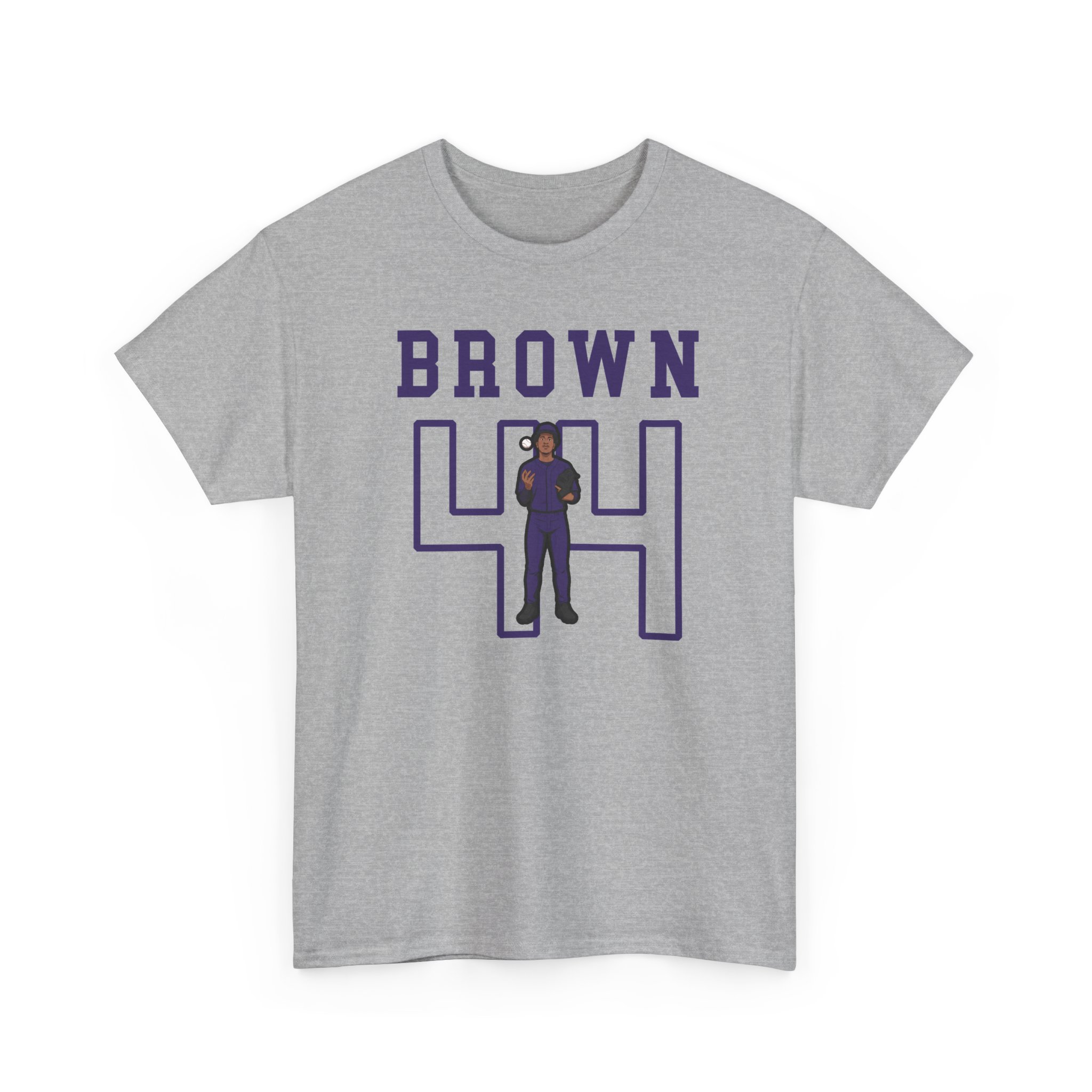 Tee — character_shirsey in Grey