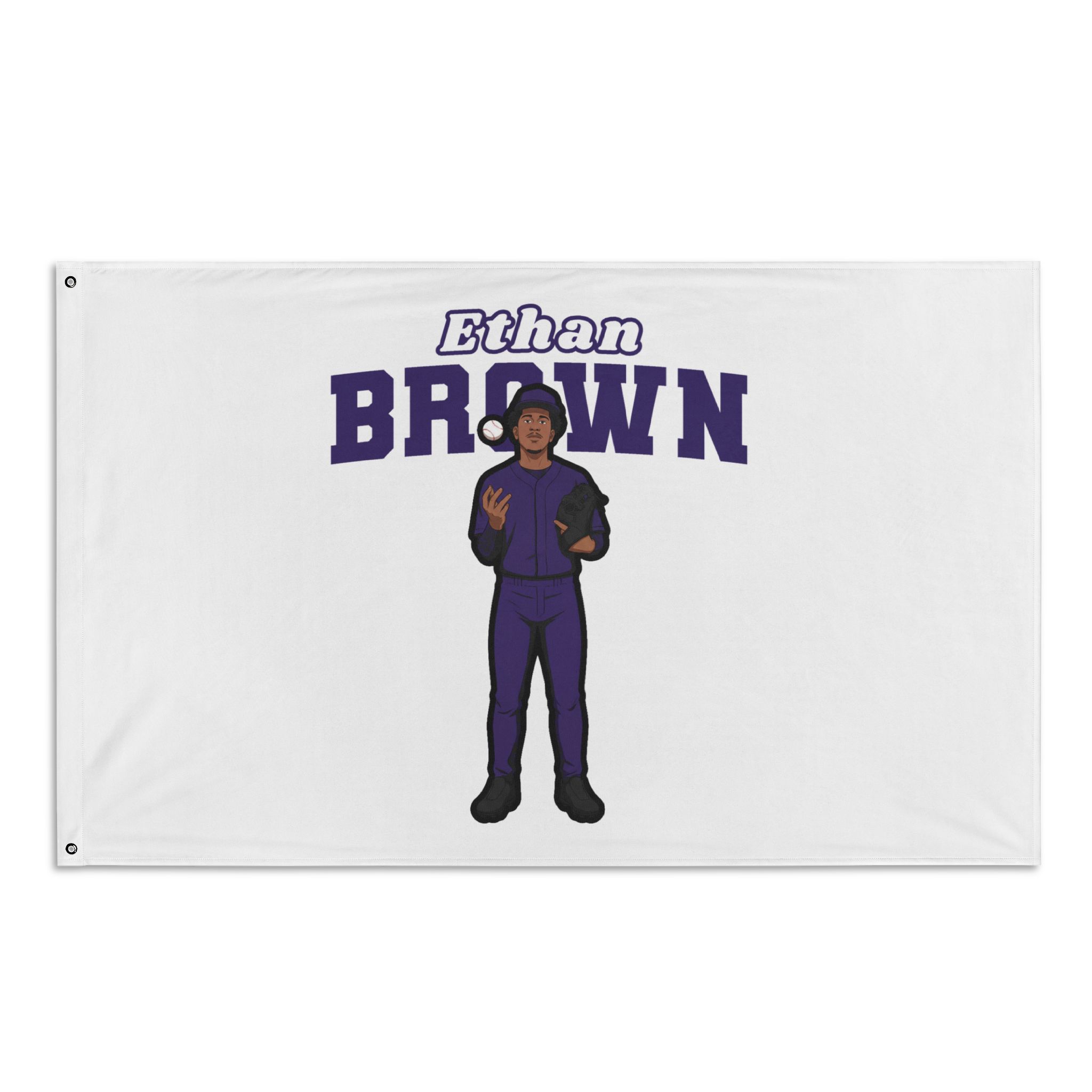Flag (35 × 56 in) — character_name_arch in Classic