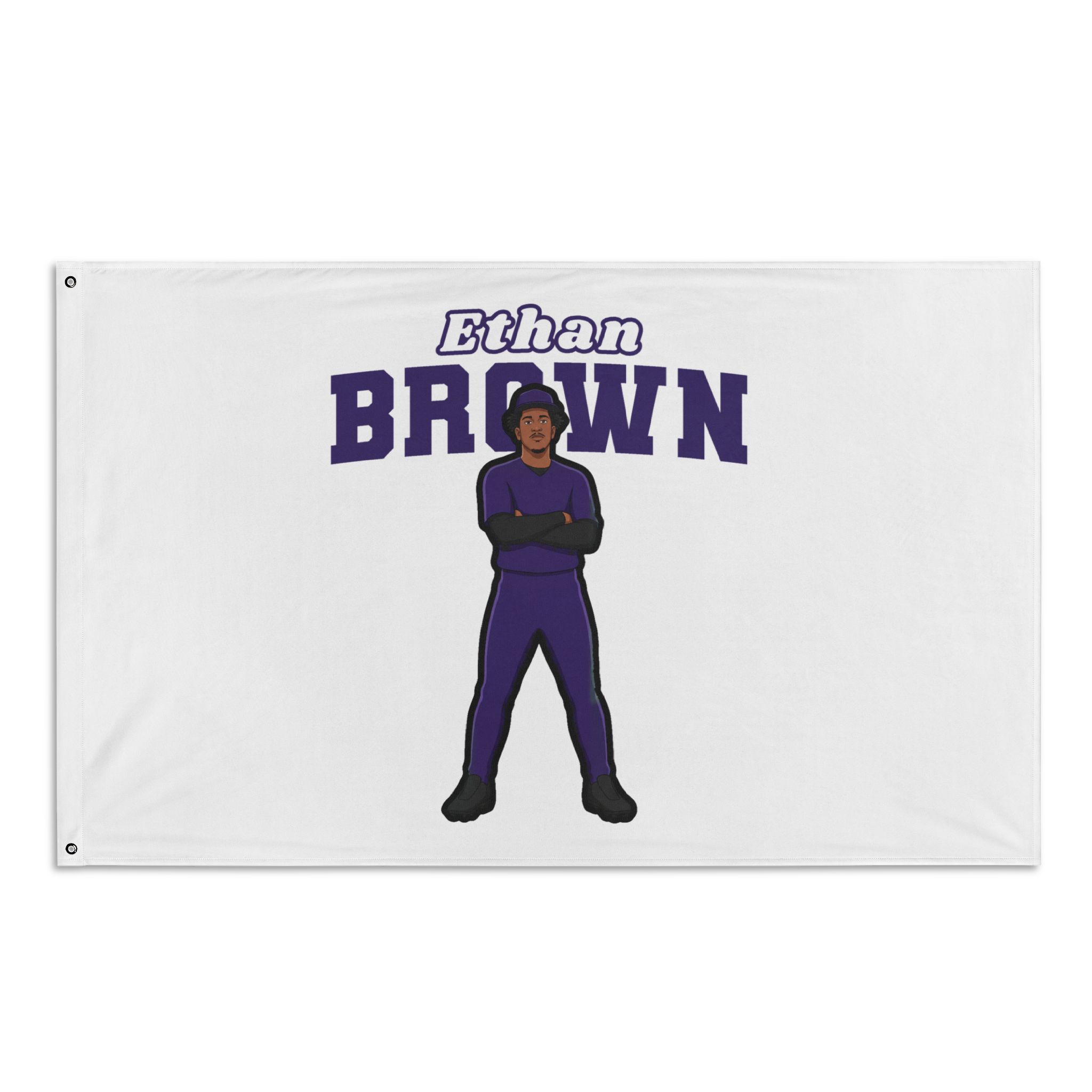 Flag (35 × 56 in) — character_name_arch in Classic