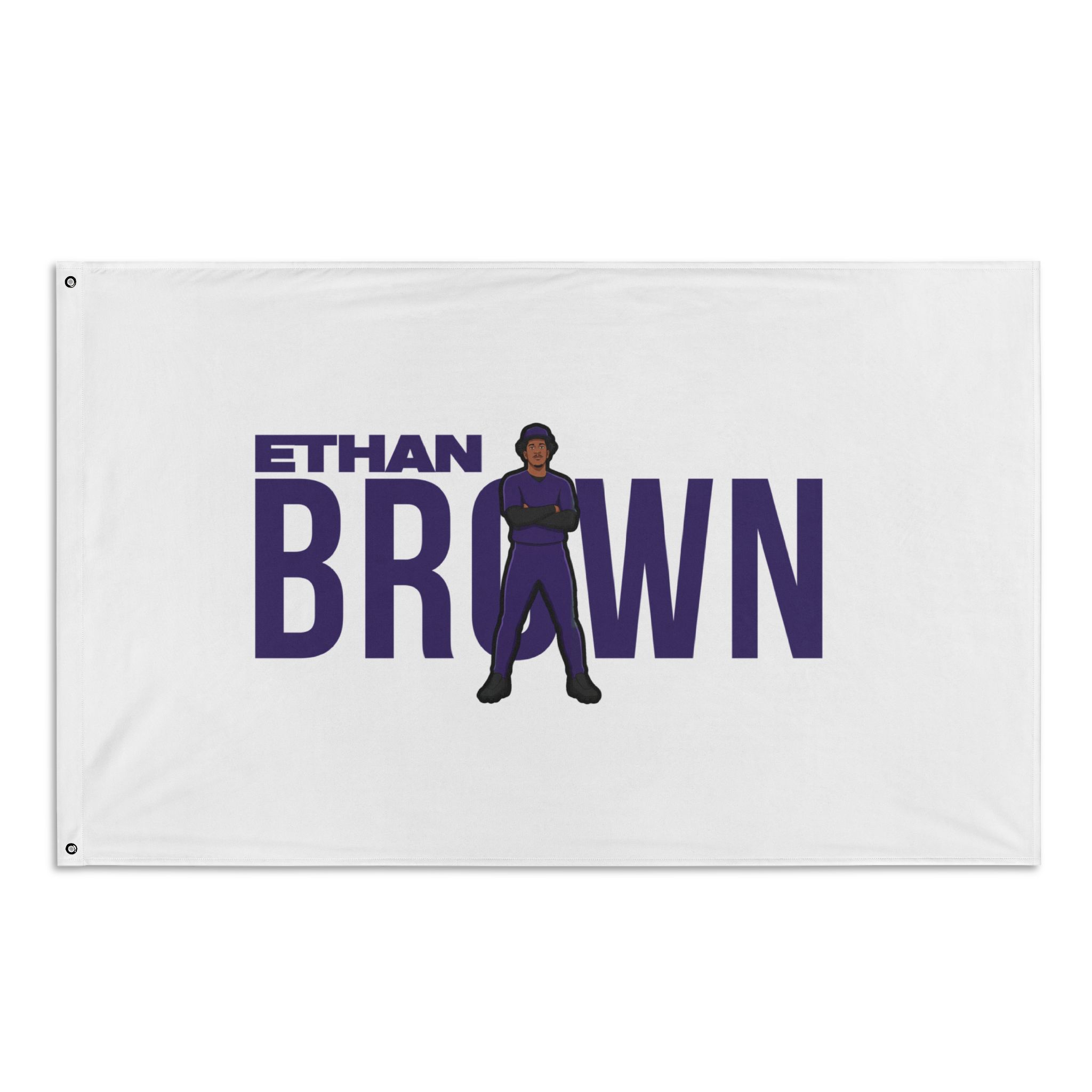 Flag (35 × 56 in) — character_player_name in Classic