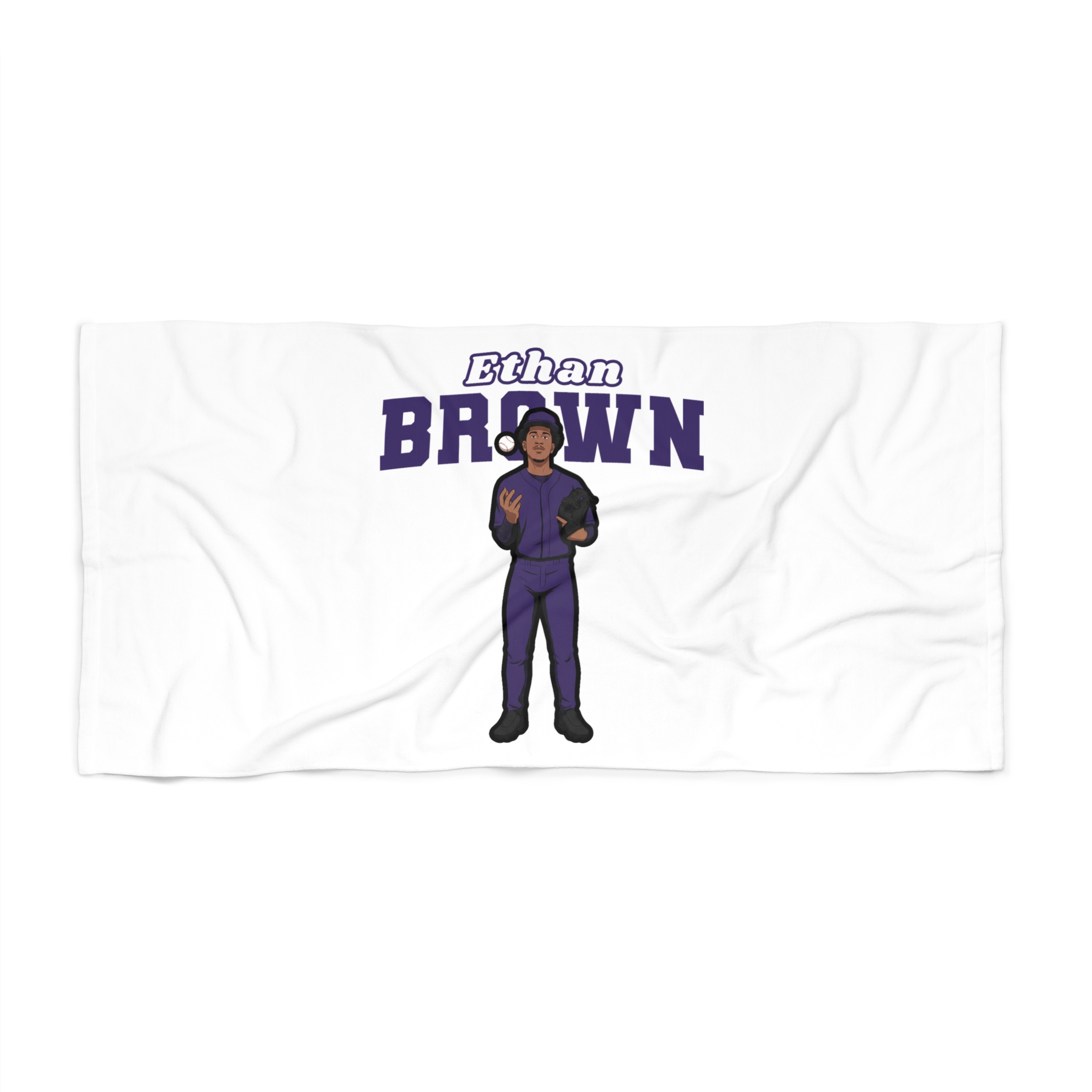 Beach Towel — character_name_arch in Classic