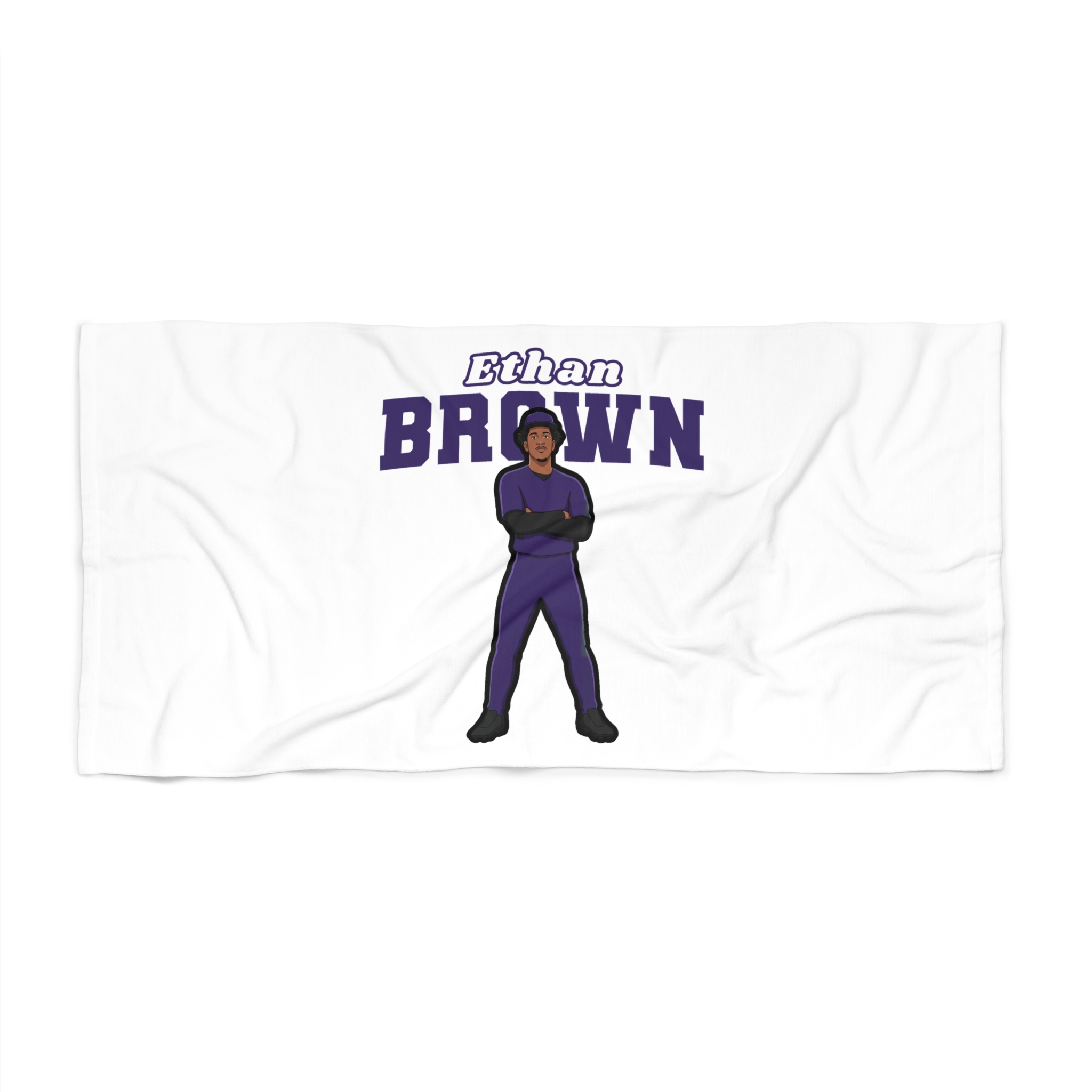 Beach Towel — character_name_arch in Classic