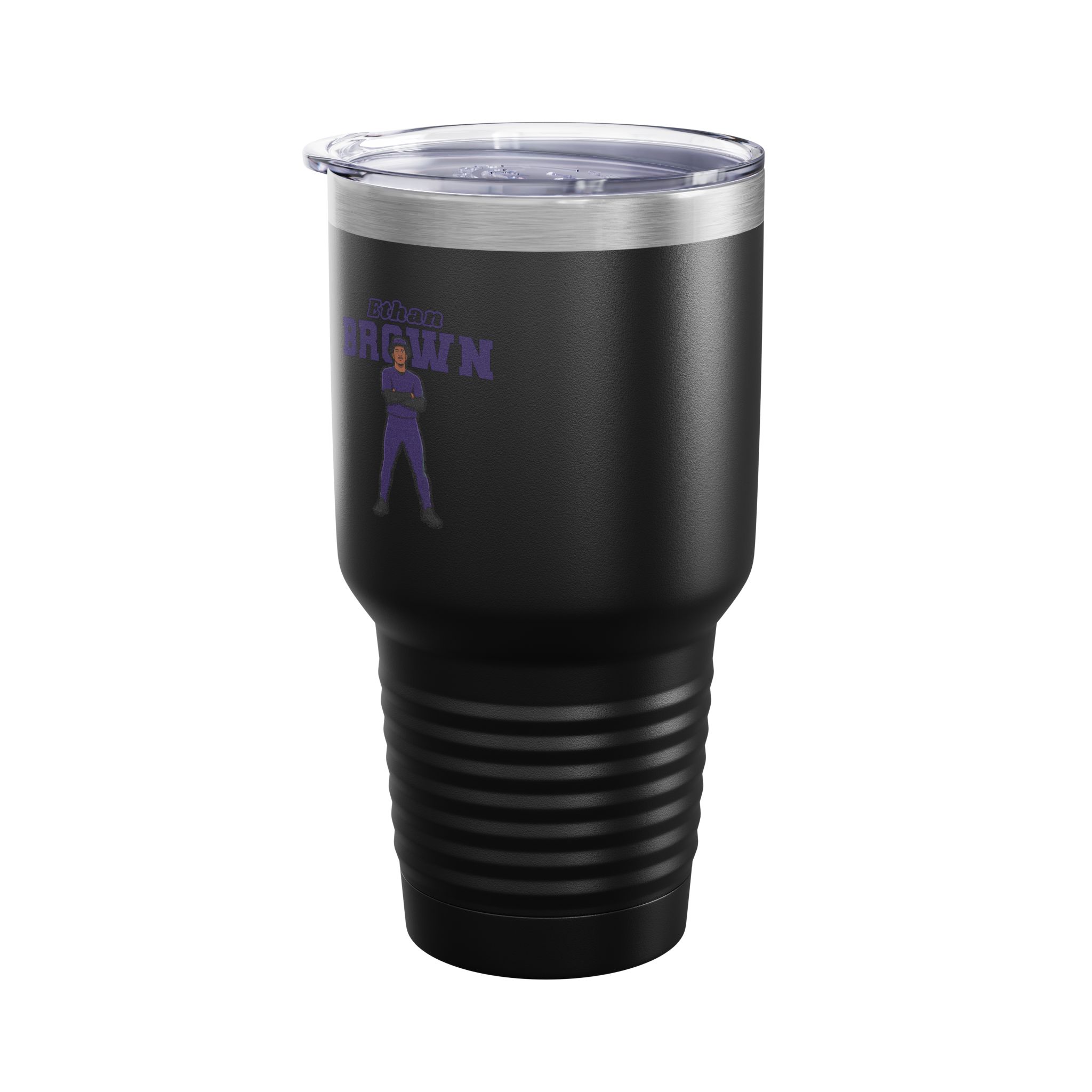 30oz Tumbler — character_name_arch in Black