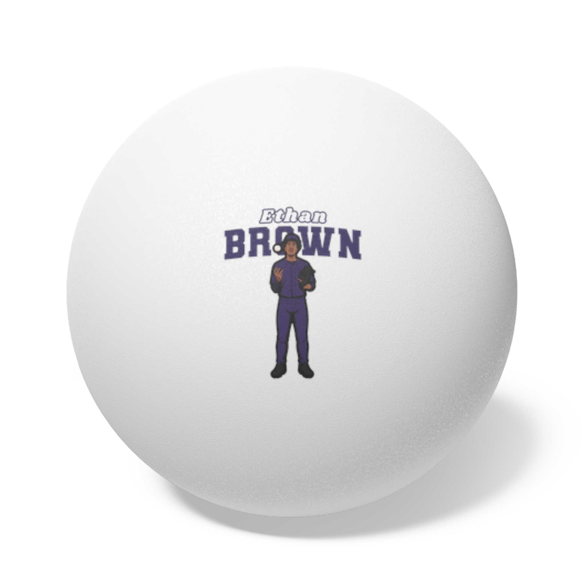 Ping Pong Balls, 6 pcs — character_name_arch in White