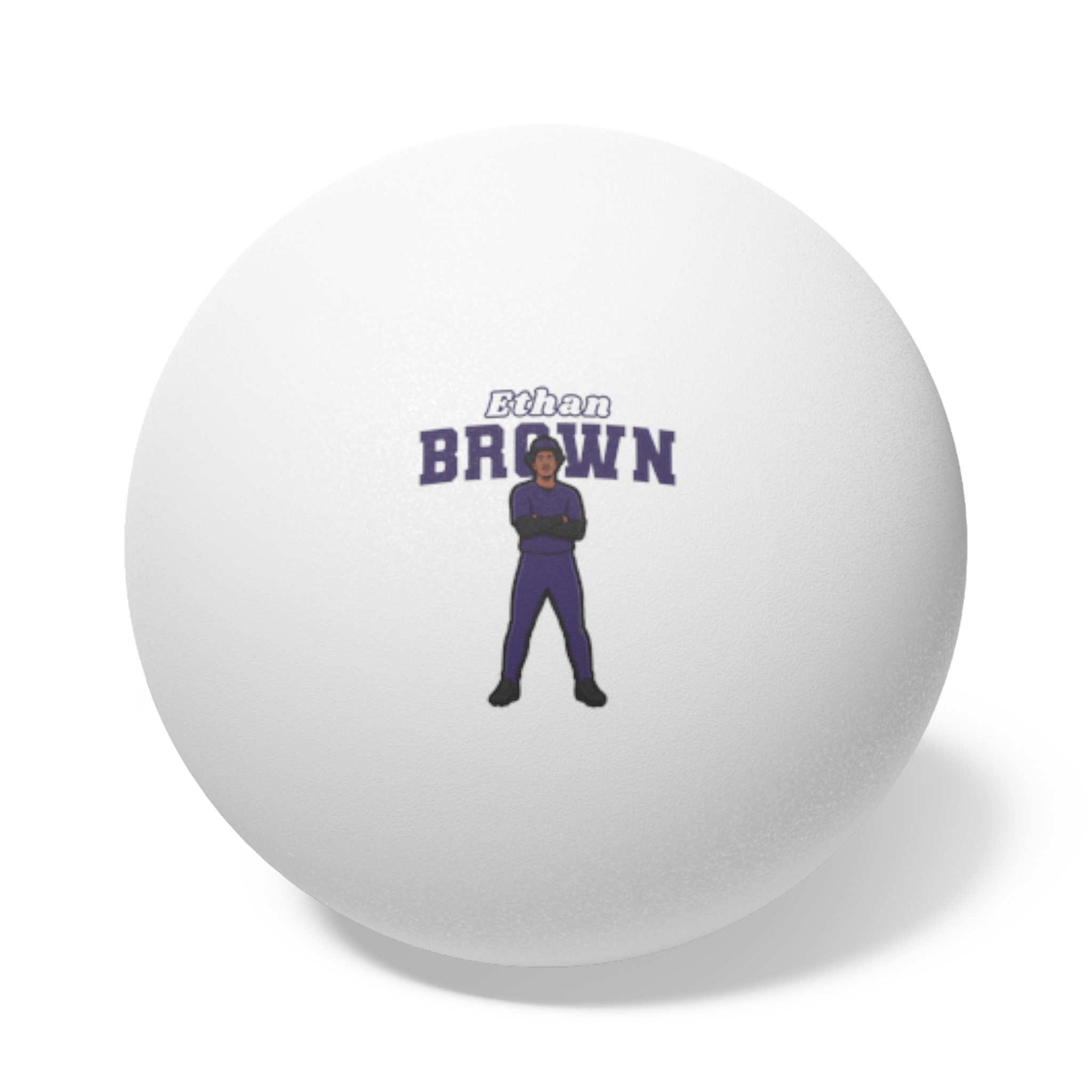 Ping Pong Balls, 6 pcs — character_name_arch in White