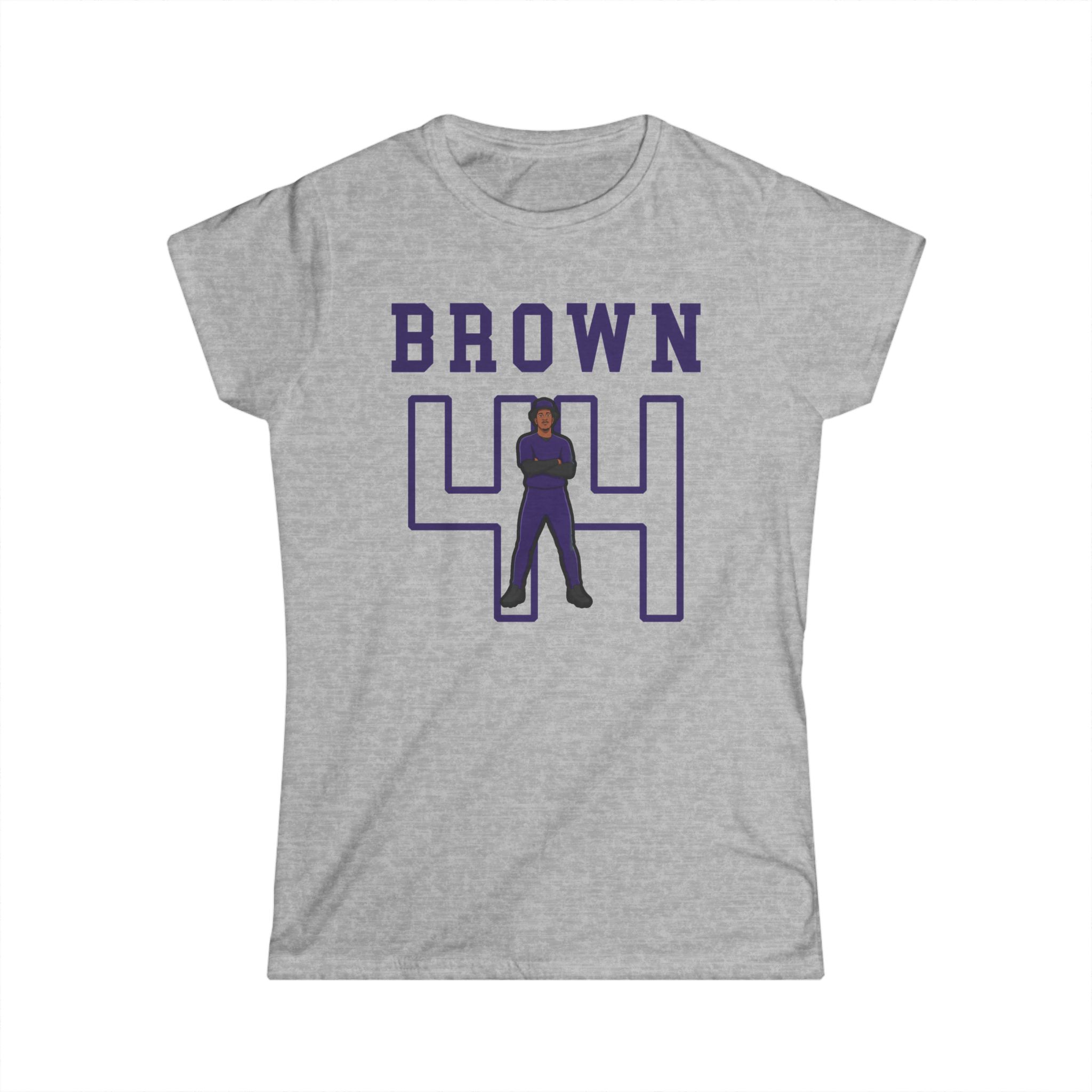 Women's Softstyle Tee — character_shirsey in Grey