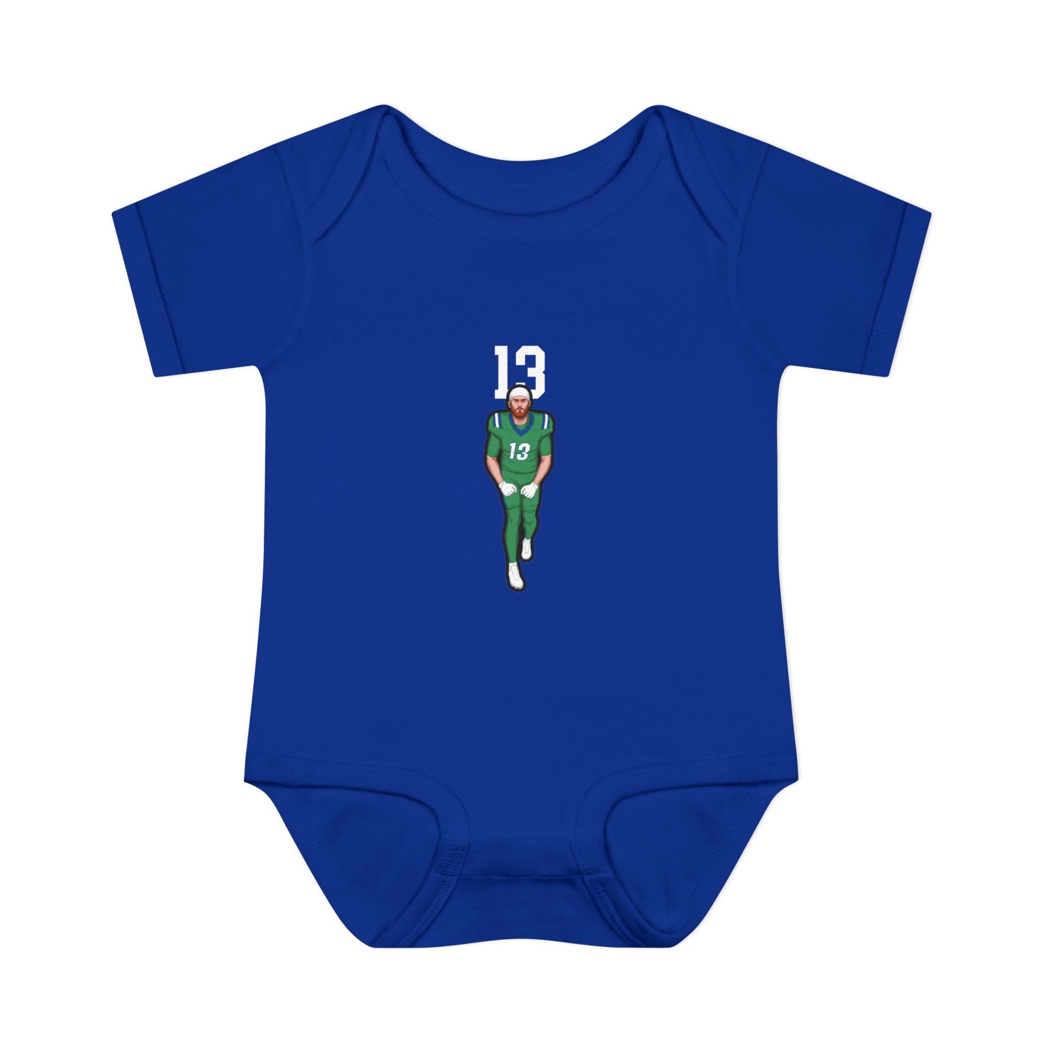 Baby Onesie — character_number_top in Royal