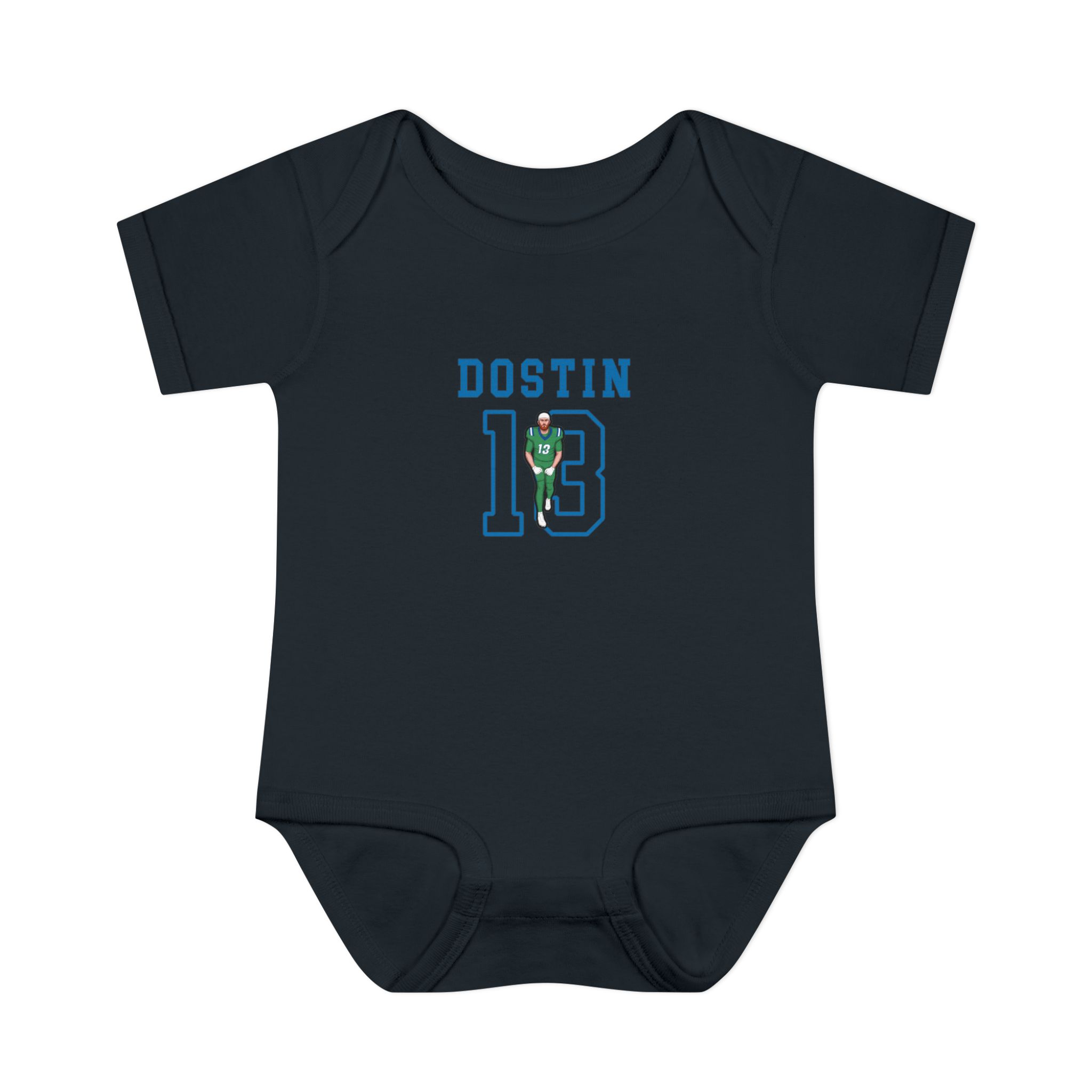 Baby Onesie — character_shirsey in Black