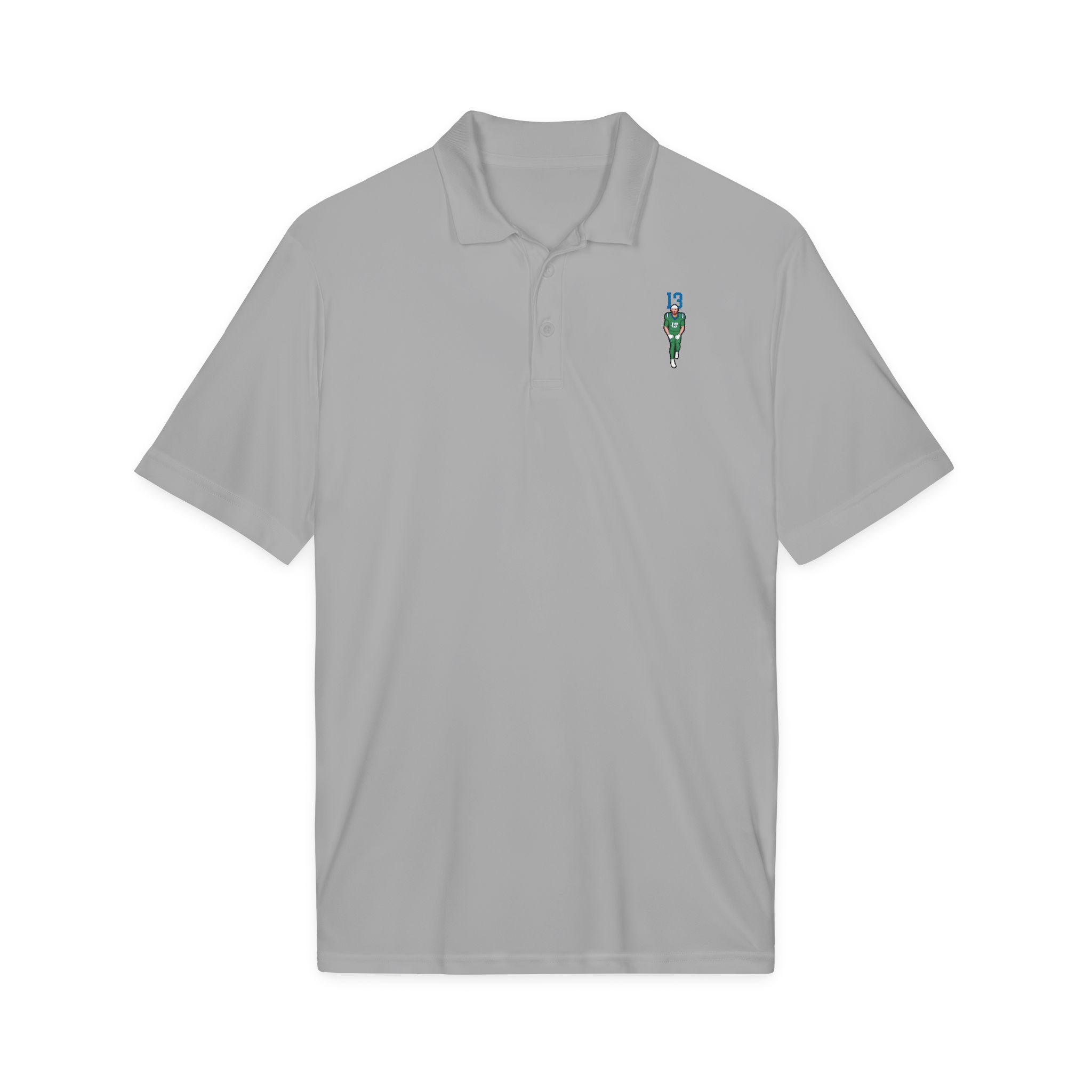 Polo — character_number_top in Silver