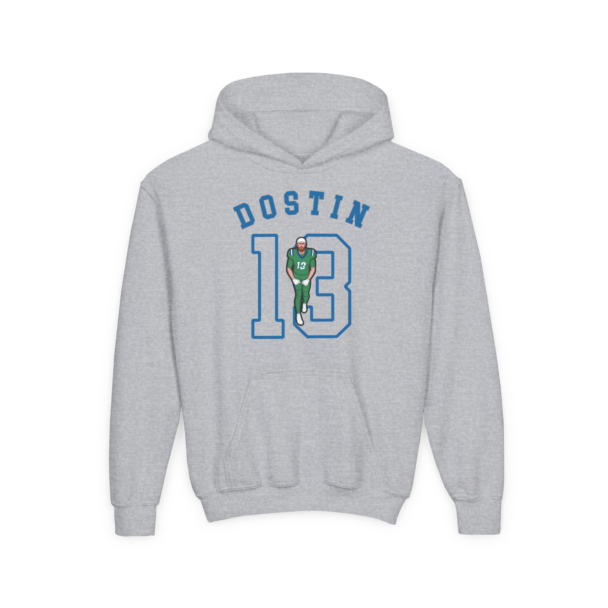 Youth Hoodie — character_shirsey_arch in Grey