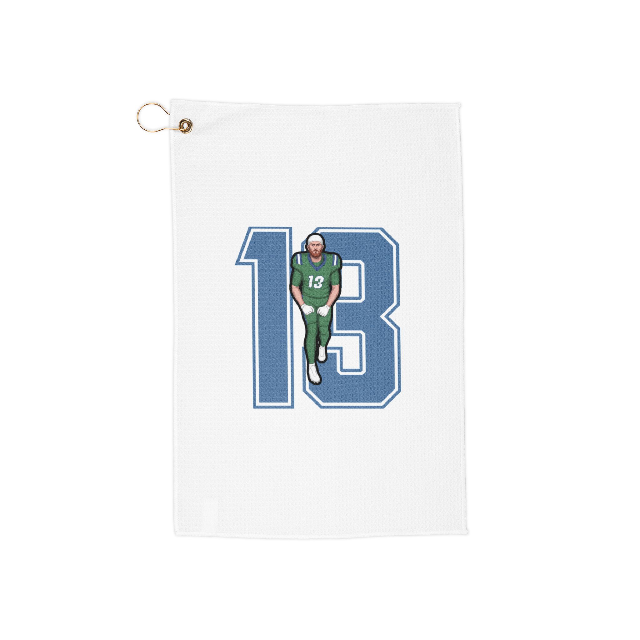 Golf Towel — character_number in Classic