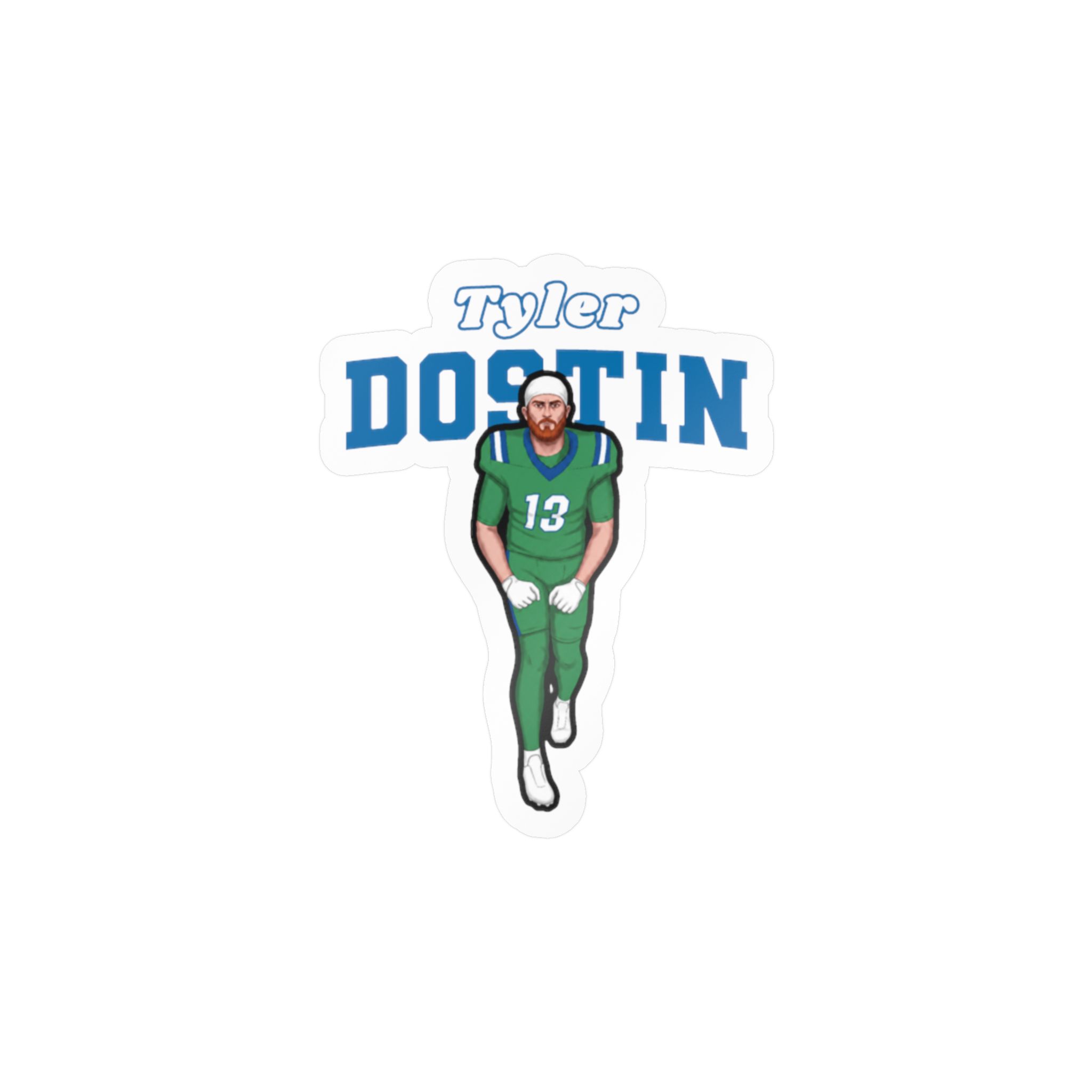 Vinyl Sticker — character_name_arch in Classic