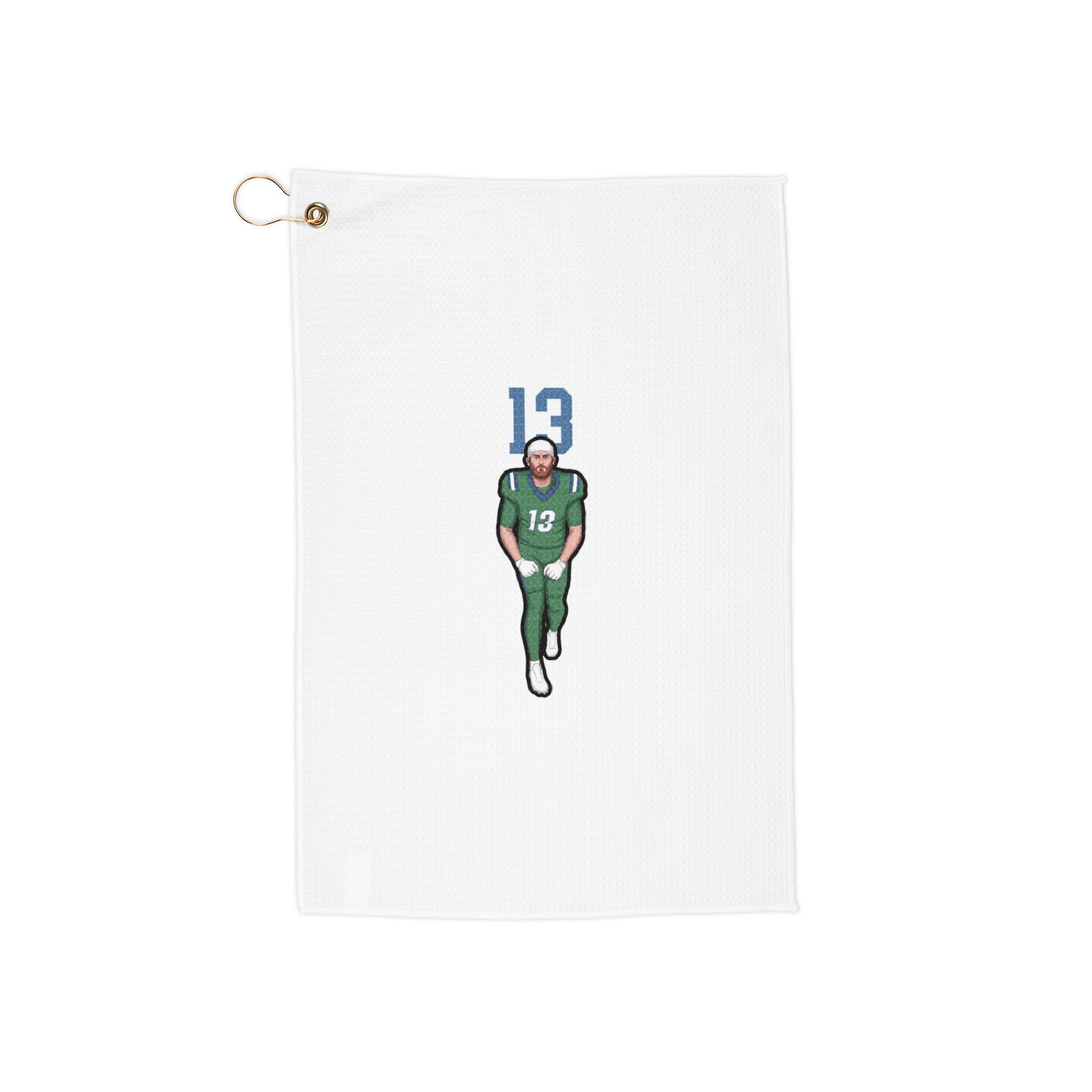 Golf Towel — character_number_top in Classic